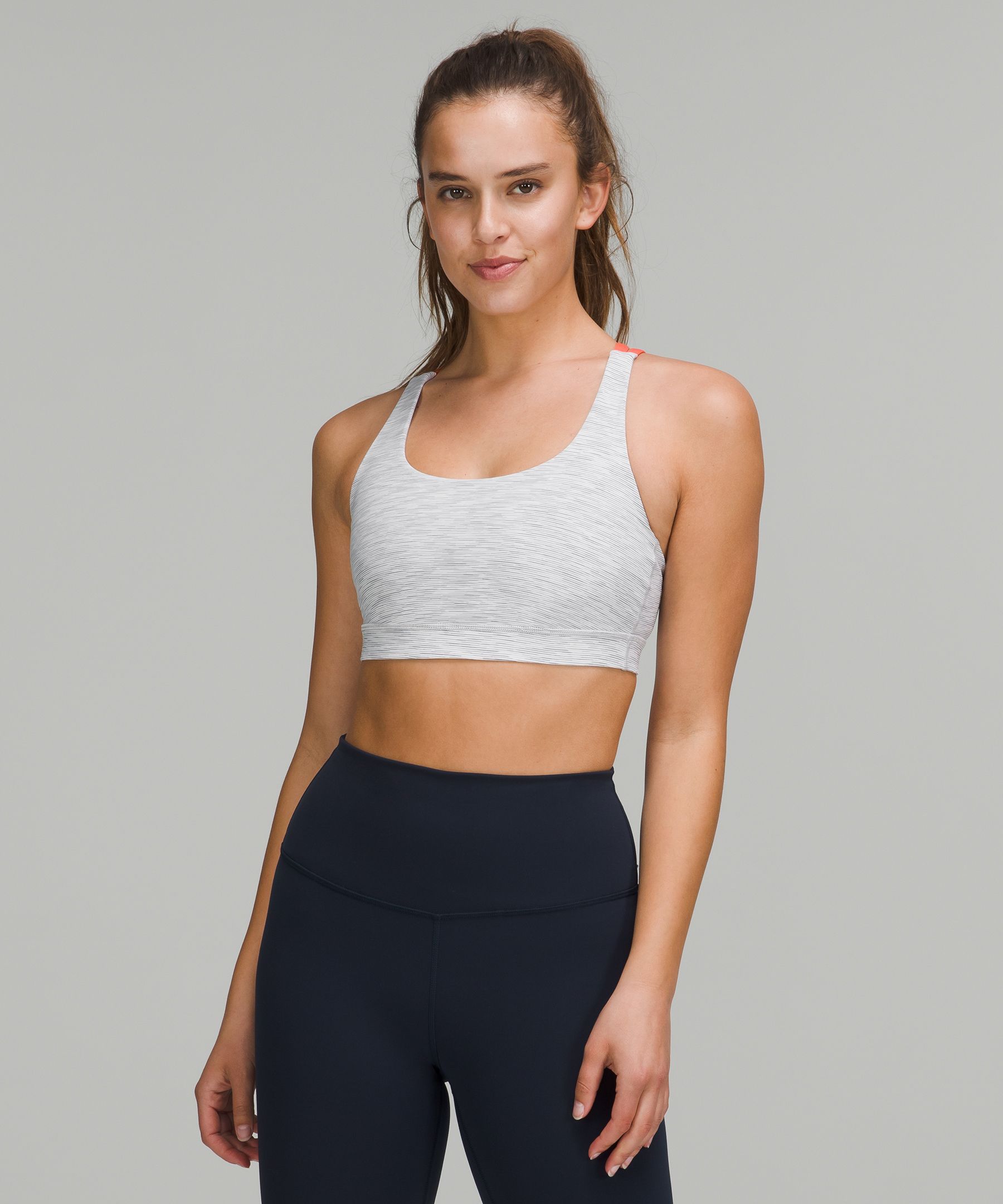 Lululemon Train Times Bra - Wee Are From Space Alpine White