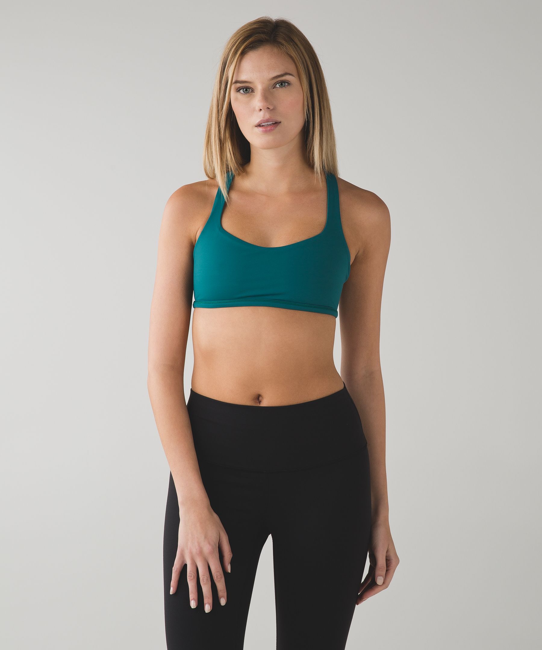 lululemon striped sports bra