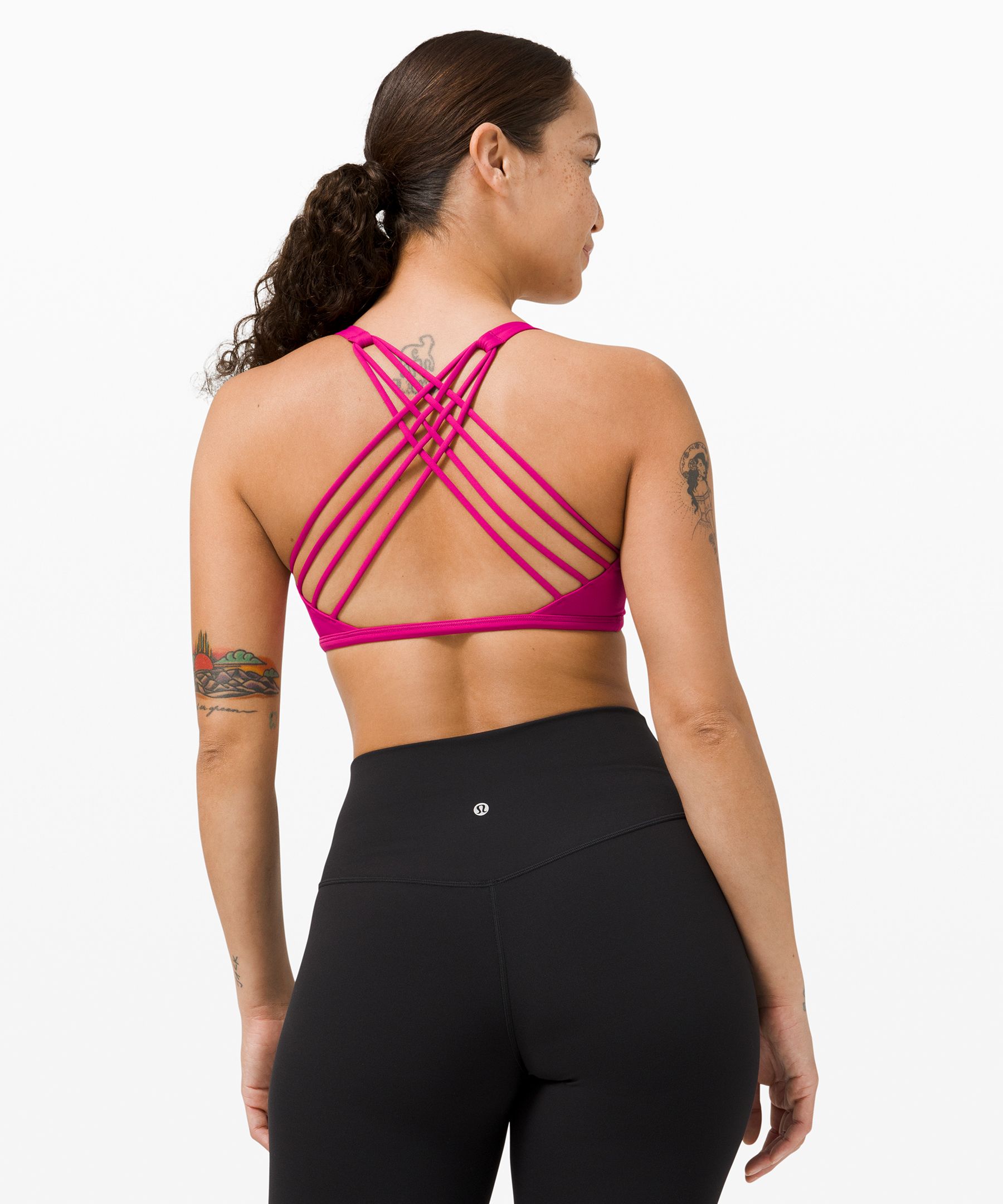 lululemon cross back sports bra