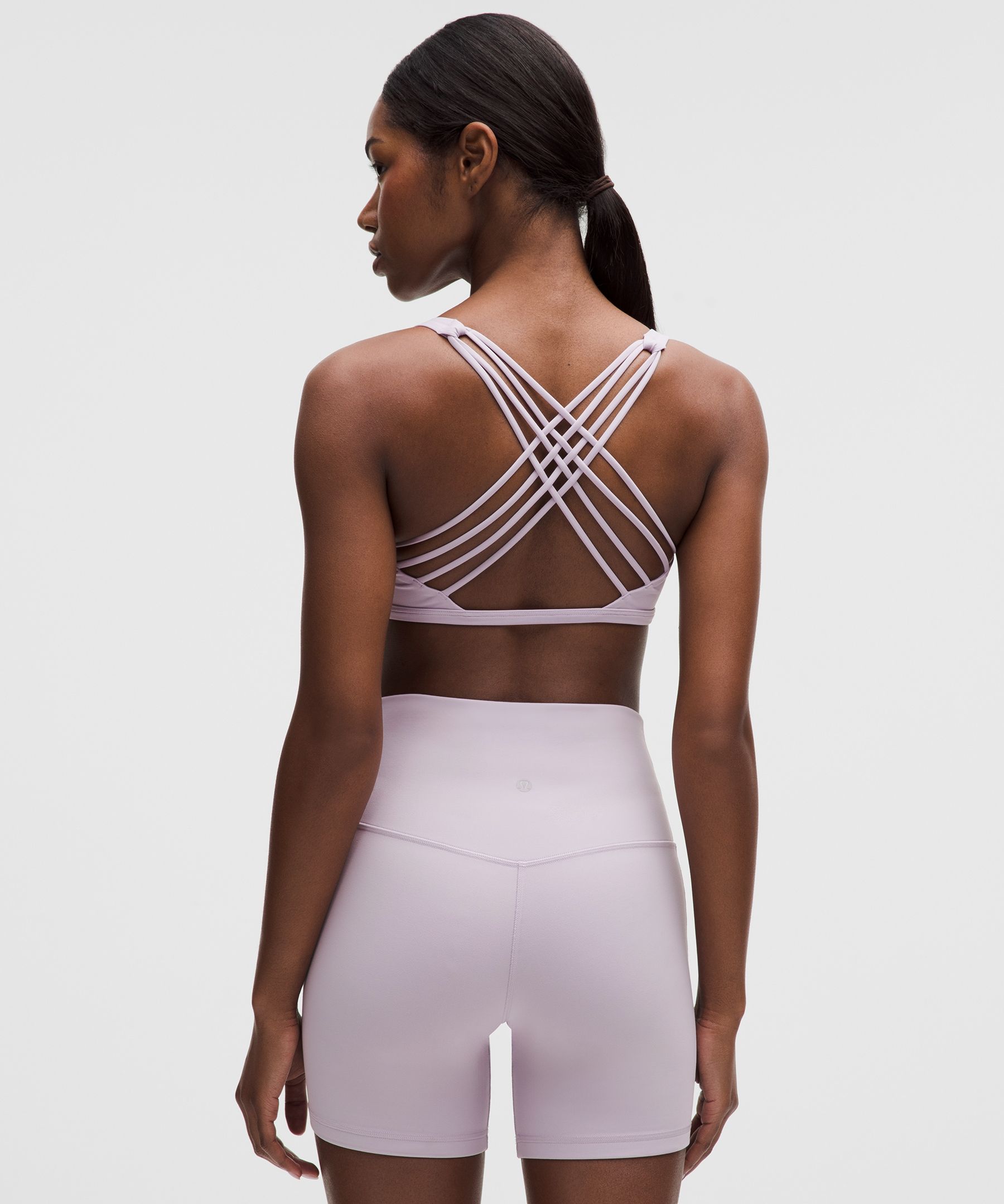 Lululemon Free To Be Bra - Wild In White