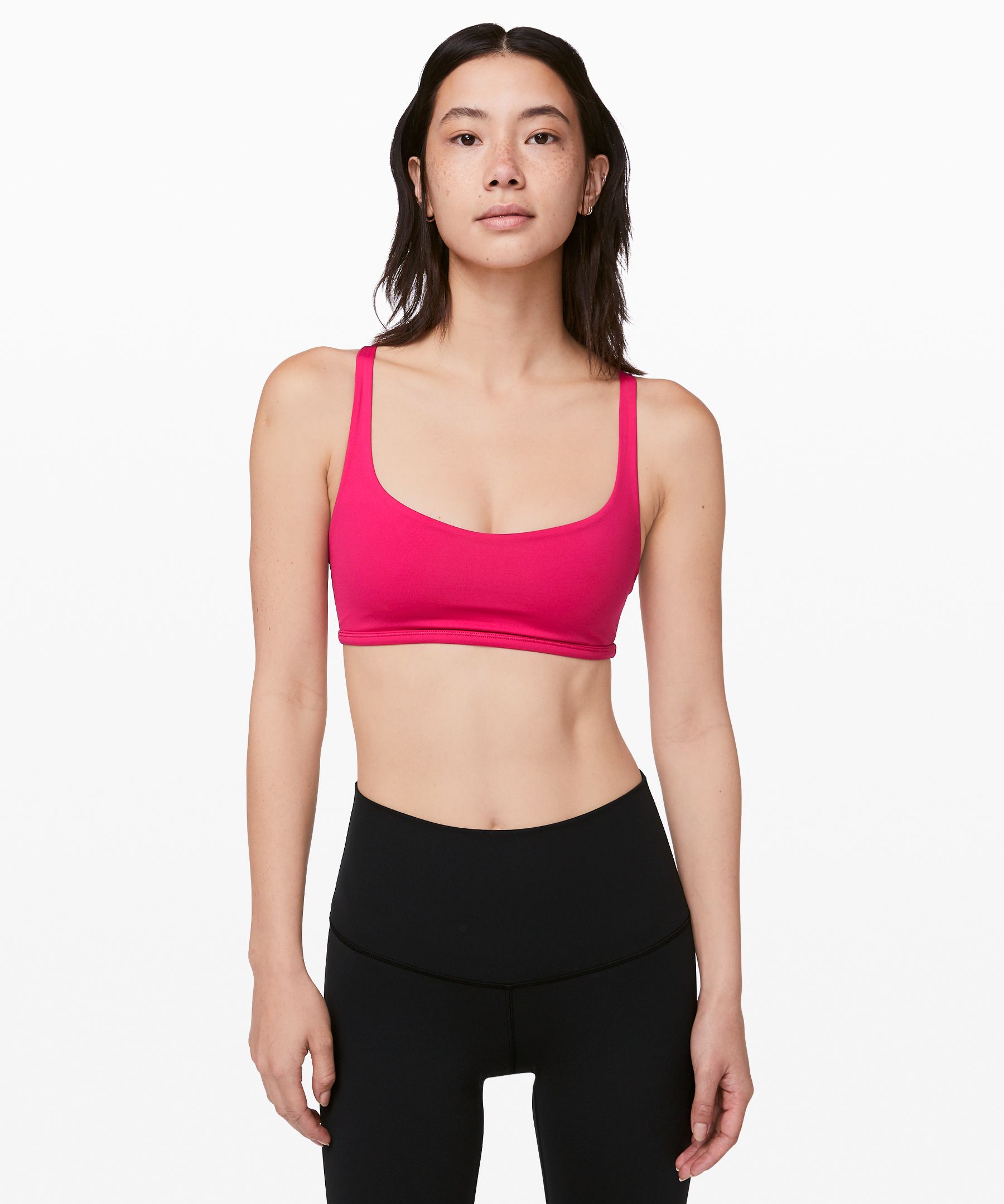 Lululemon Free To Be Bra (wild) In Calypso Pink