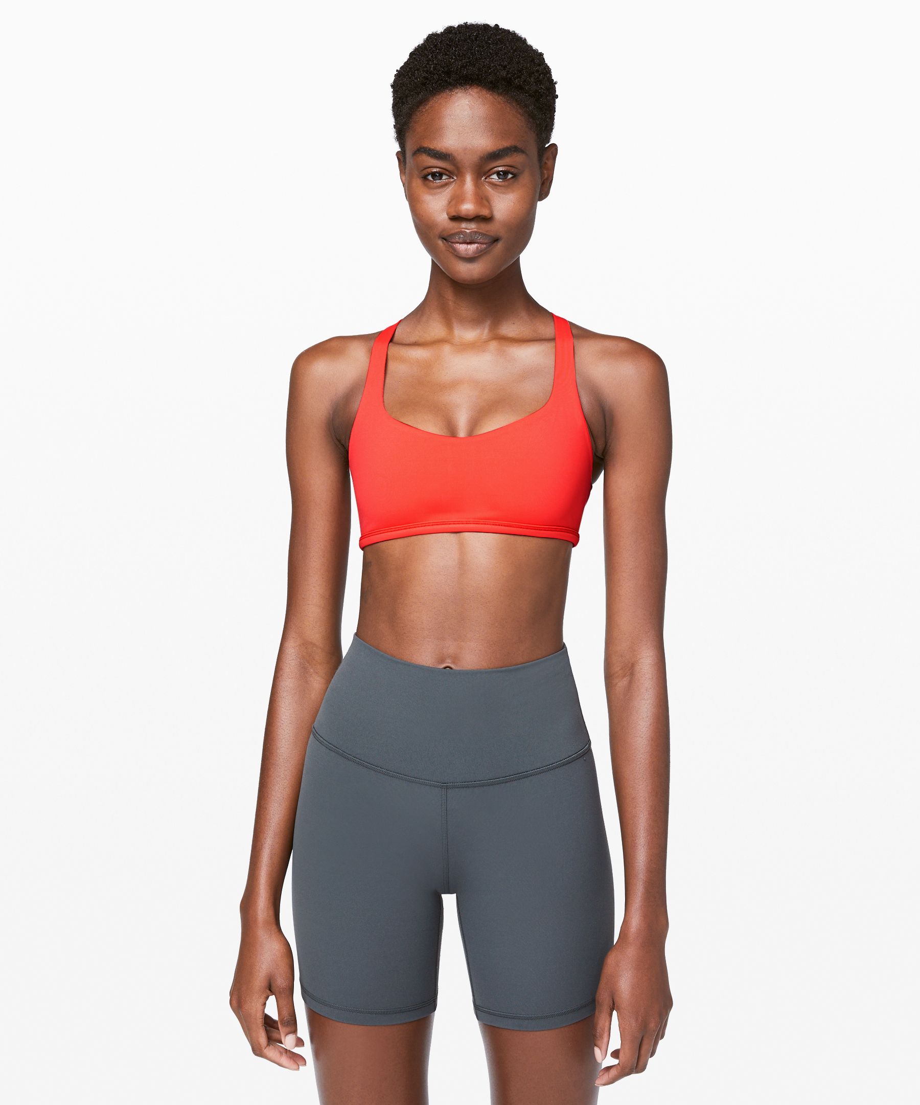 Lululemon Free To Be Bra (wild) *online Only In Hot Sunset