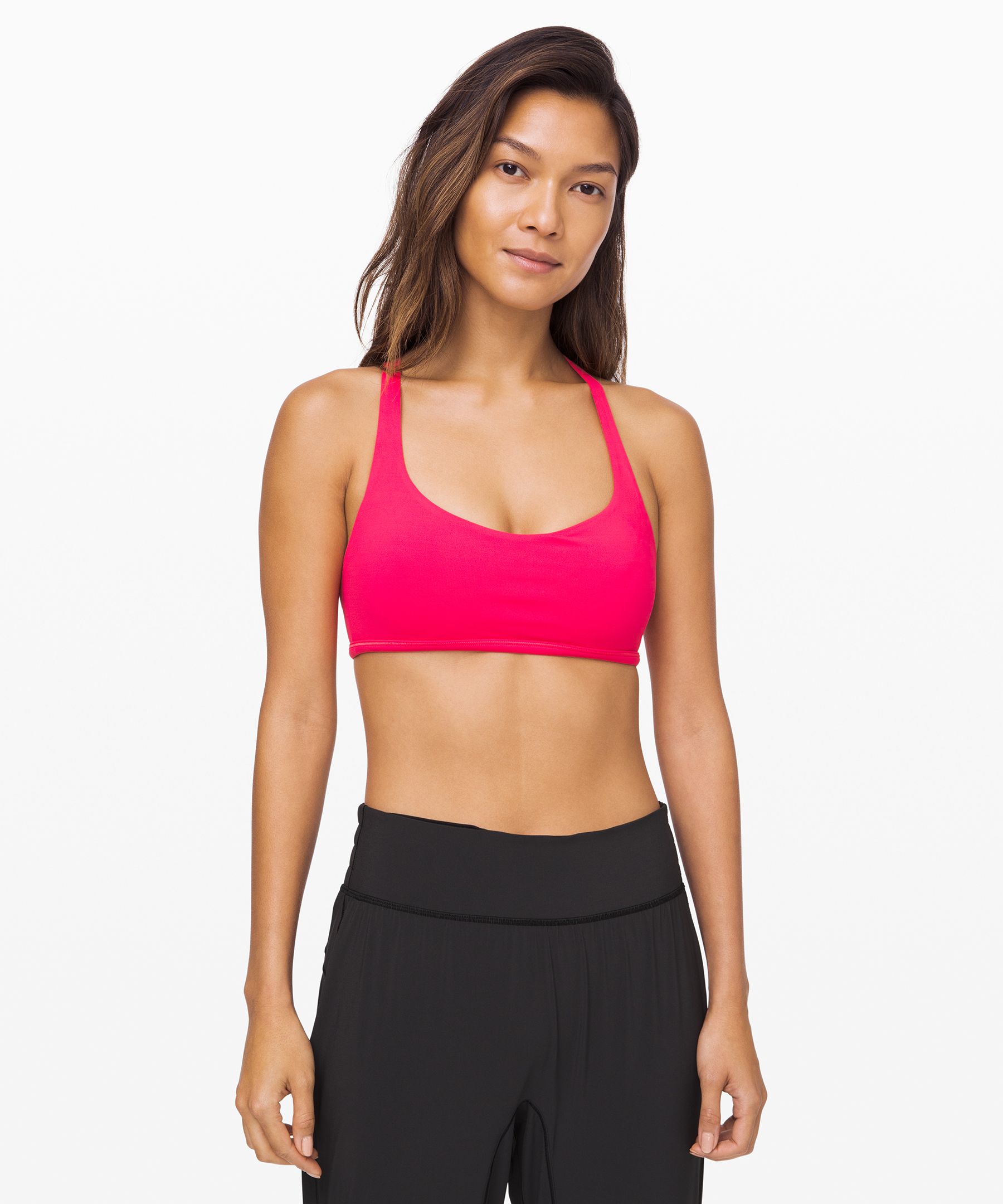 Lululemon Light Pink Free To Be Wild Sports Bra - $32 (33% Off Retail) -  From ashlyn