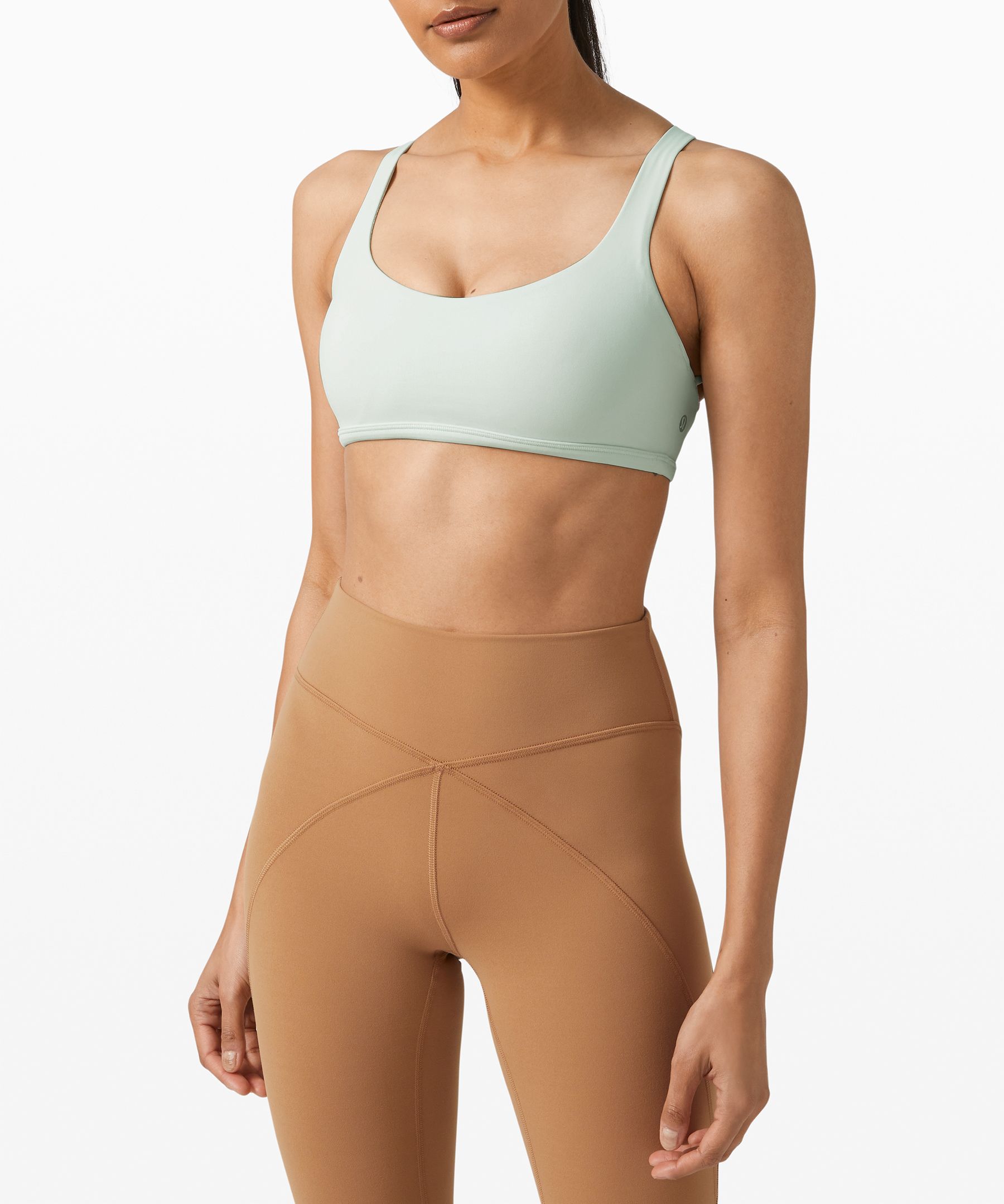 Lululemon Free To Be Bra Wild *light Support, A/b Cup In Green