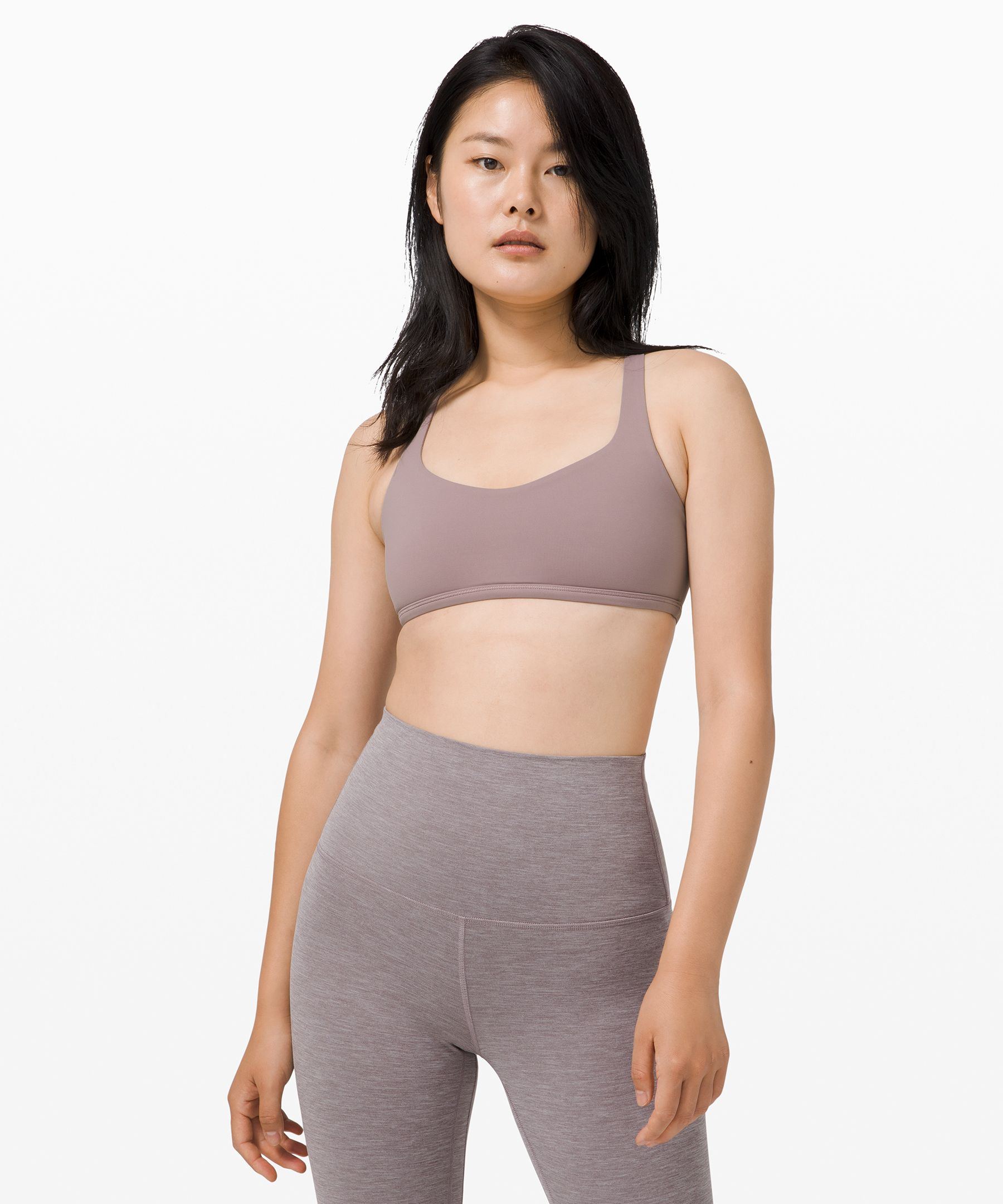 Lululemon Free To Be Bra Wild *light Support, A/b Cup In Khaki