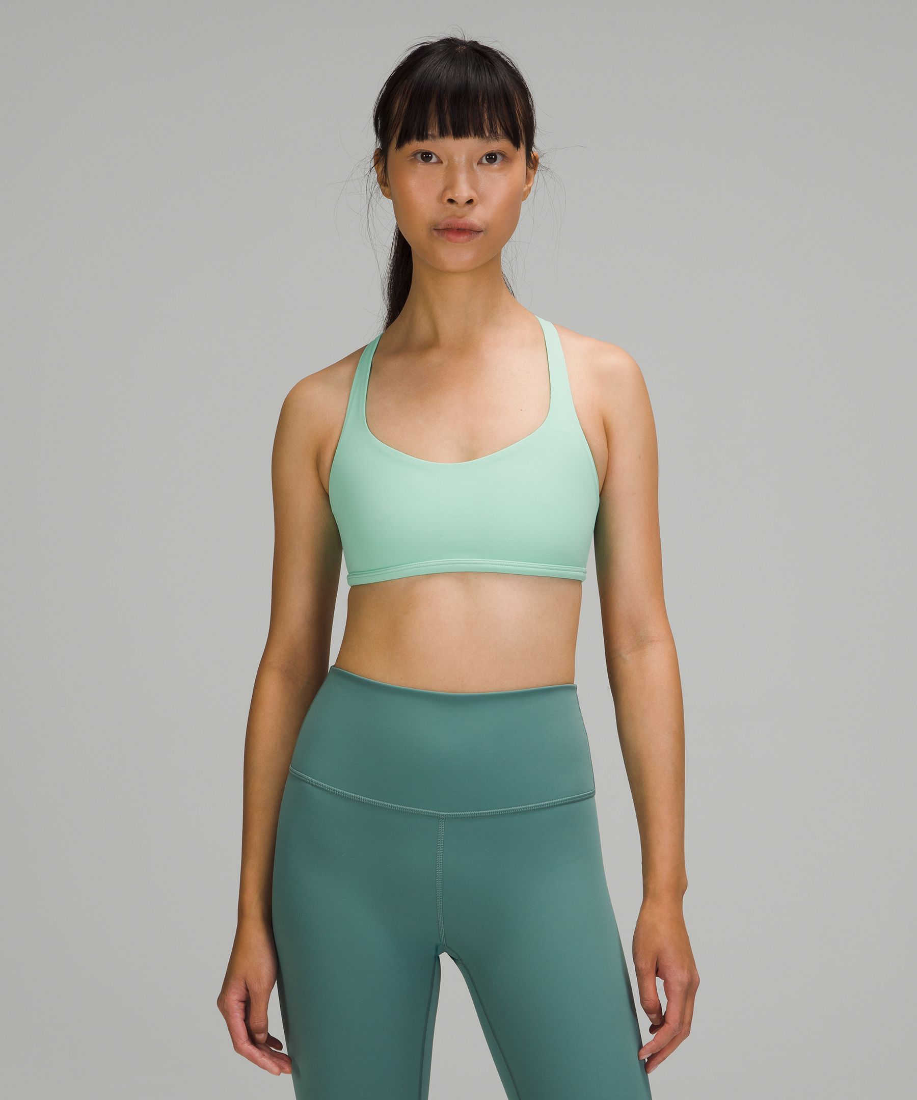 Lululemon Free To Be Bra Wild Online Only *light Support, A/b Cup In Wild Mint