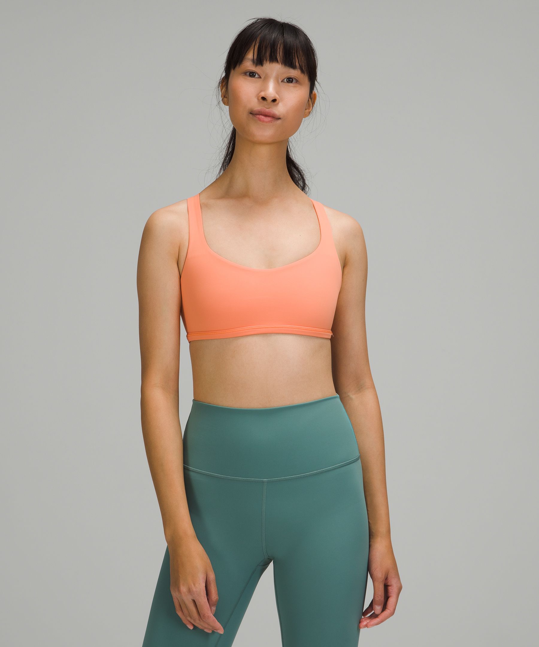 Lululemon Free To Be Bra Wild Online Only *light Support, A/b Cup In Golden Apricot