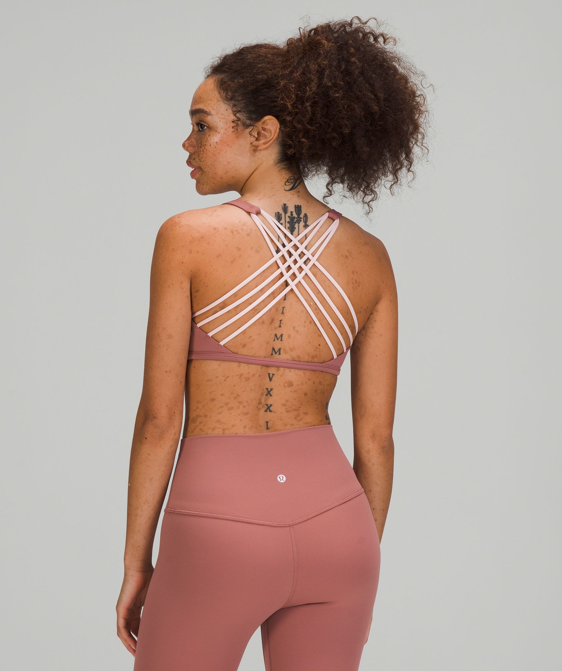 Lululemon Free to Be Bra-Wild/Strappy Open Back Bra