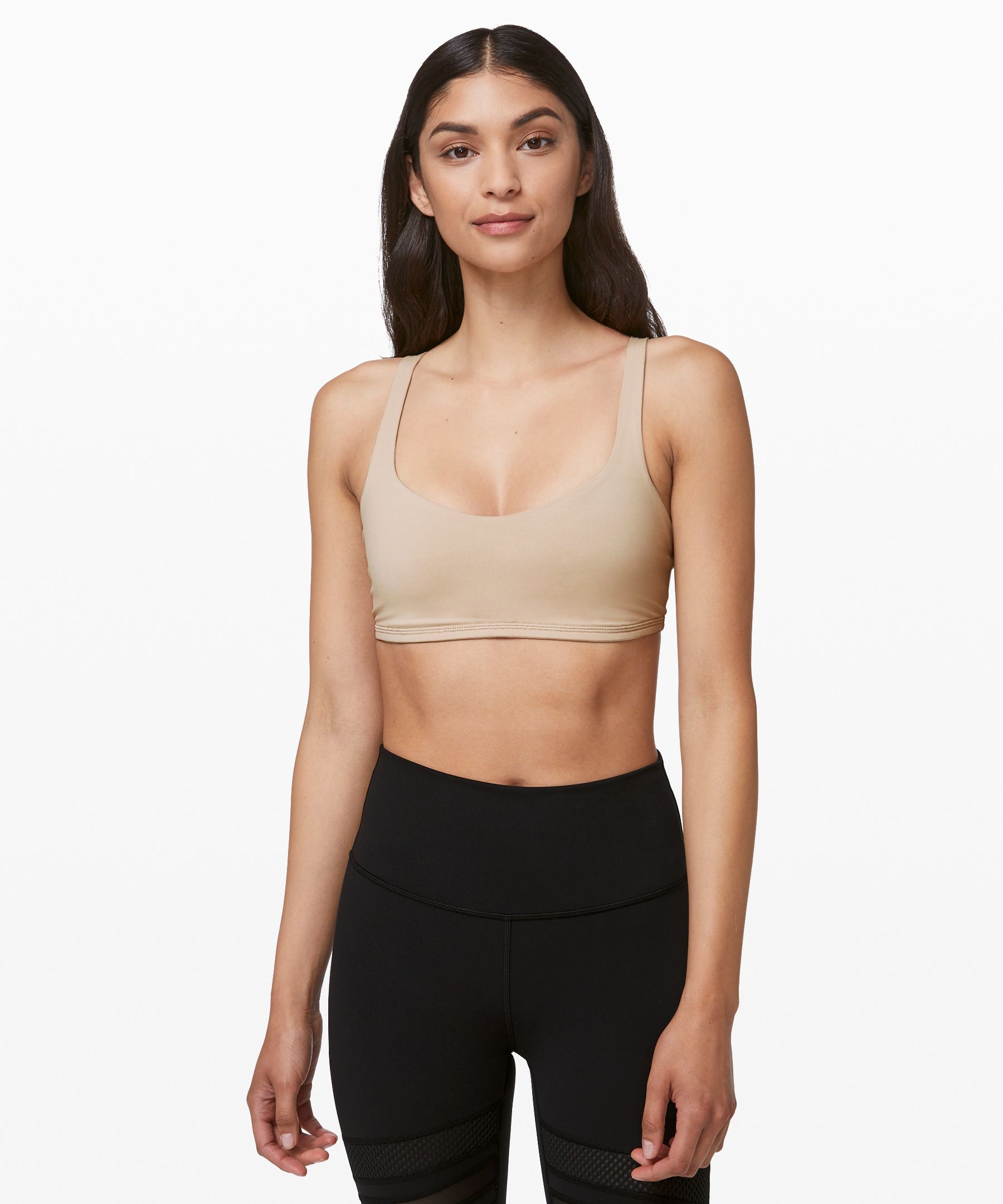 Lululemon Free To Be Bra*light Support, A/b Cup (online Only) In Crepe