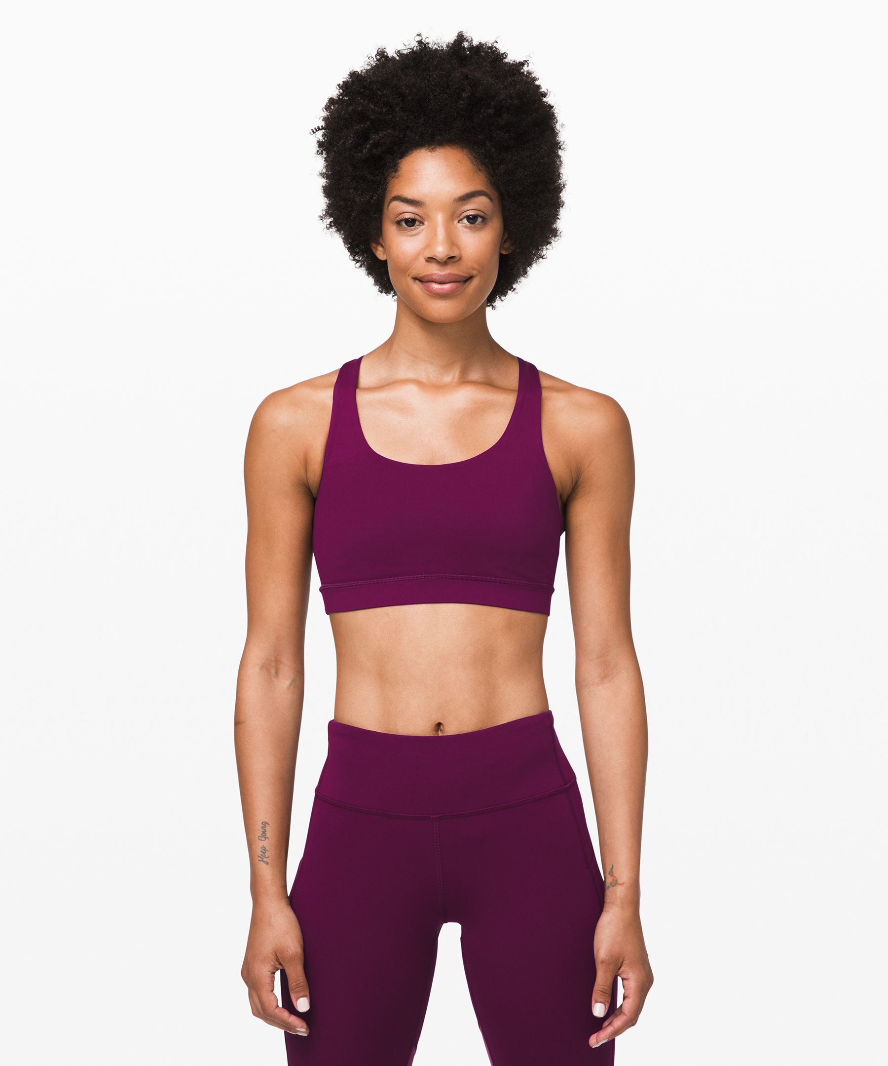 Lululemon Invigorate Bra - Midnight Navy - lulu fanatics