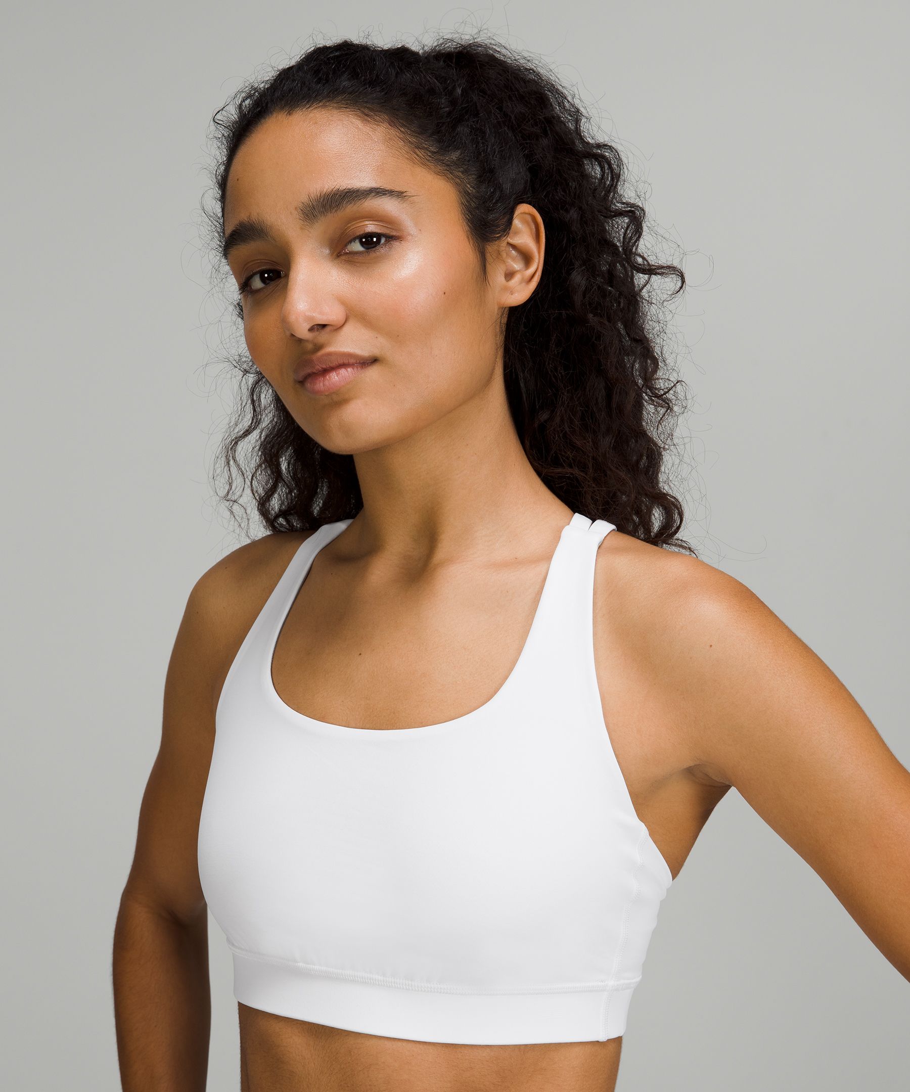 Buy LULULEMON Energy Bra - Medium Support, White, 6 at