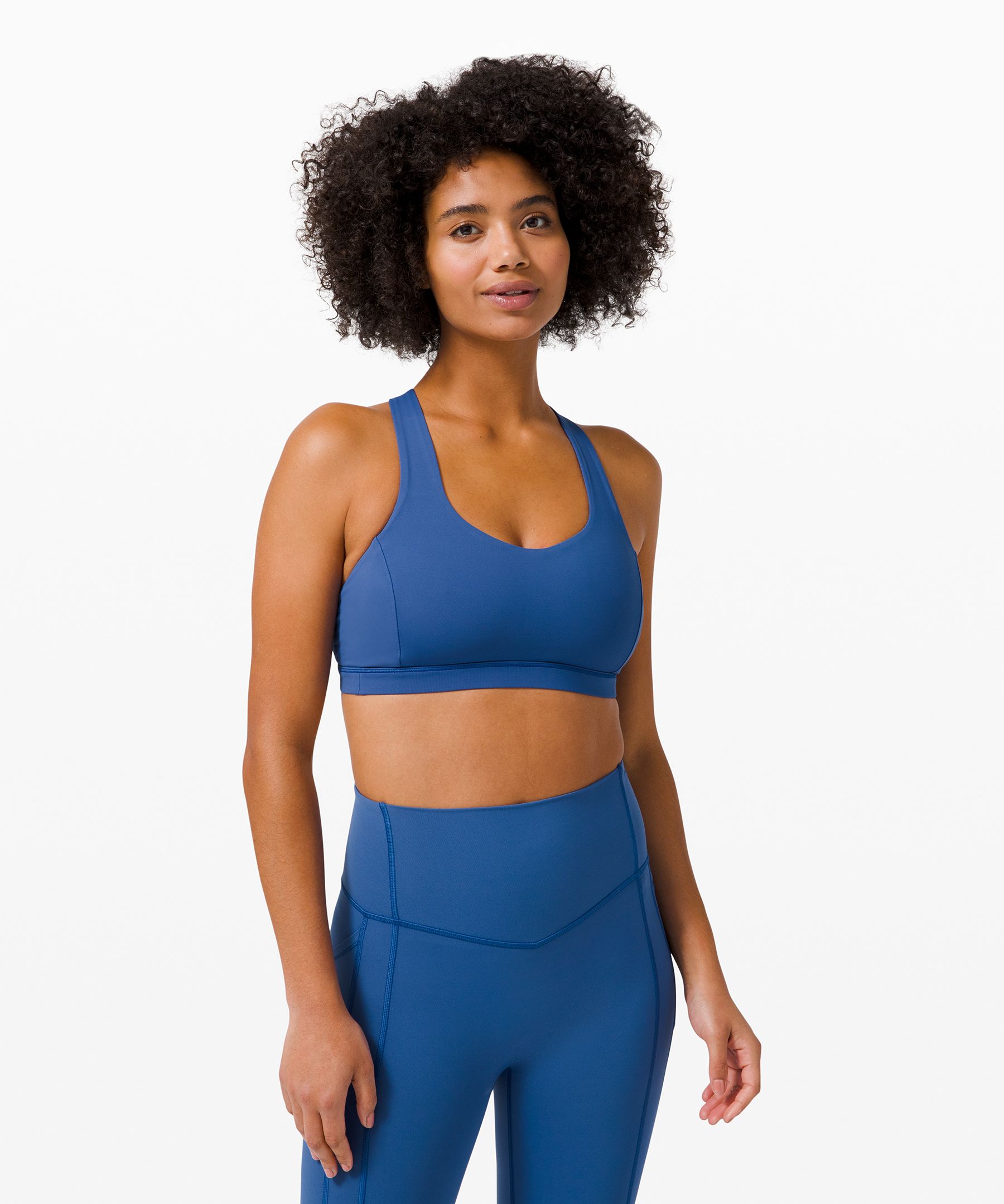 Lululemon Free To Be Serene Bra Light Support, C/d Cup In Wee Are