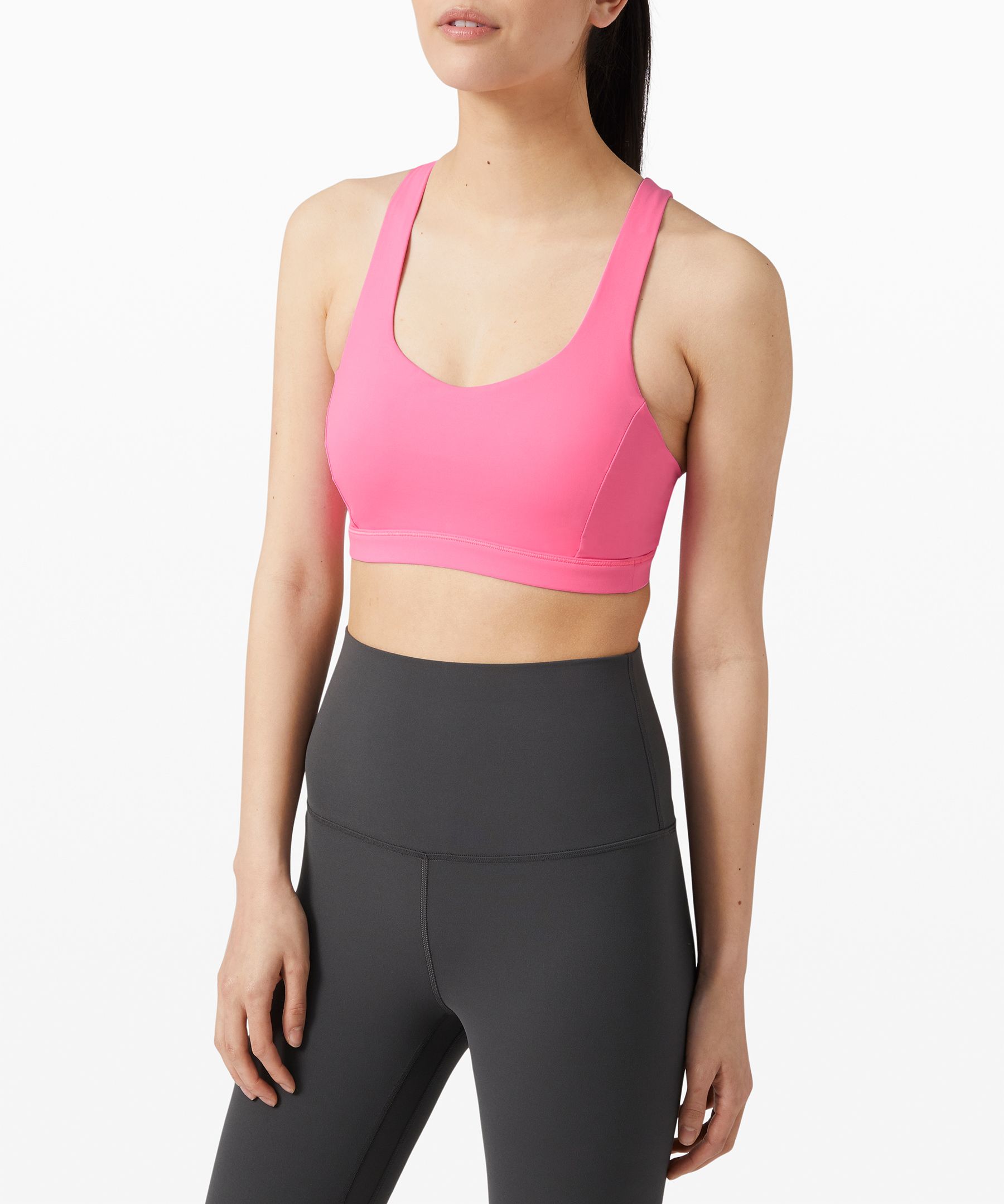 Lululemon Free To Be Serene Bra *light Support, C/d Cup In Neon