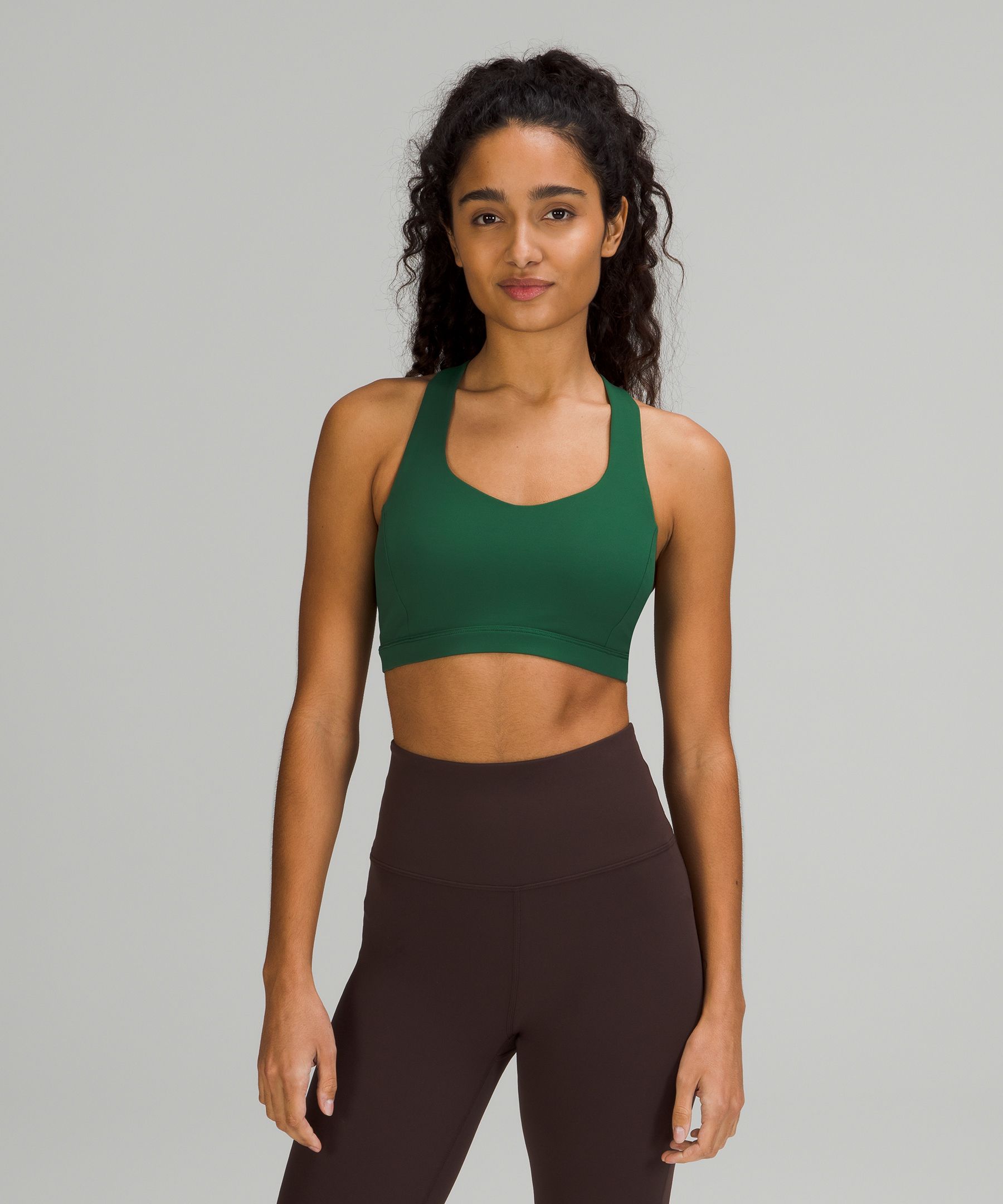 Lululemon Free To Be Serene Bra Light Support, C/d Cup In Green