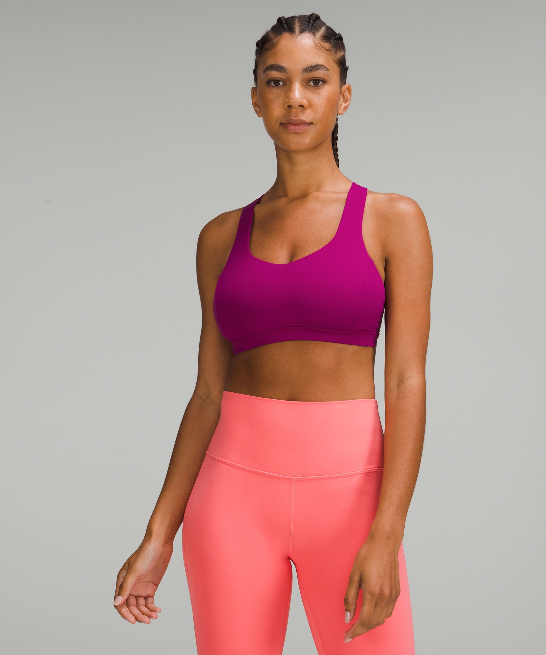 Lululemon Free To Be Serene Bra Light Support, C/d Cup In Wee Are