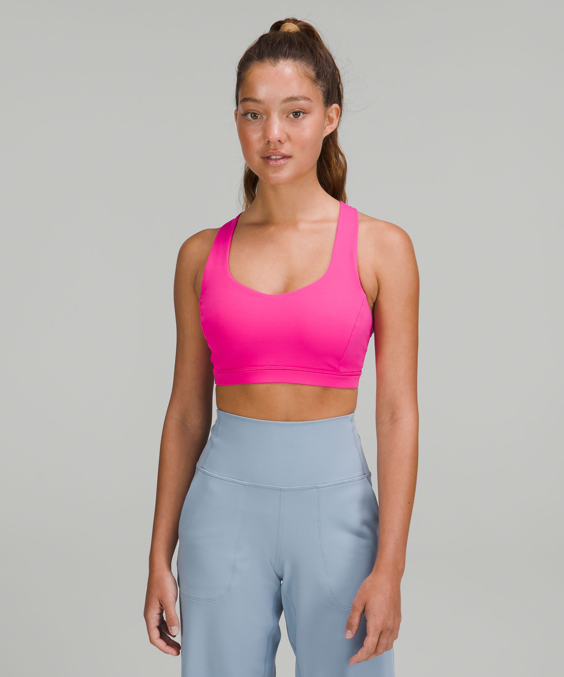 Lululemon pink free to be serene bra - $45 (13% Off Retail) - From