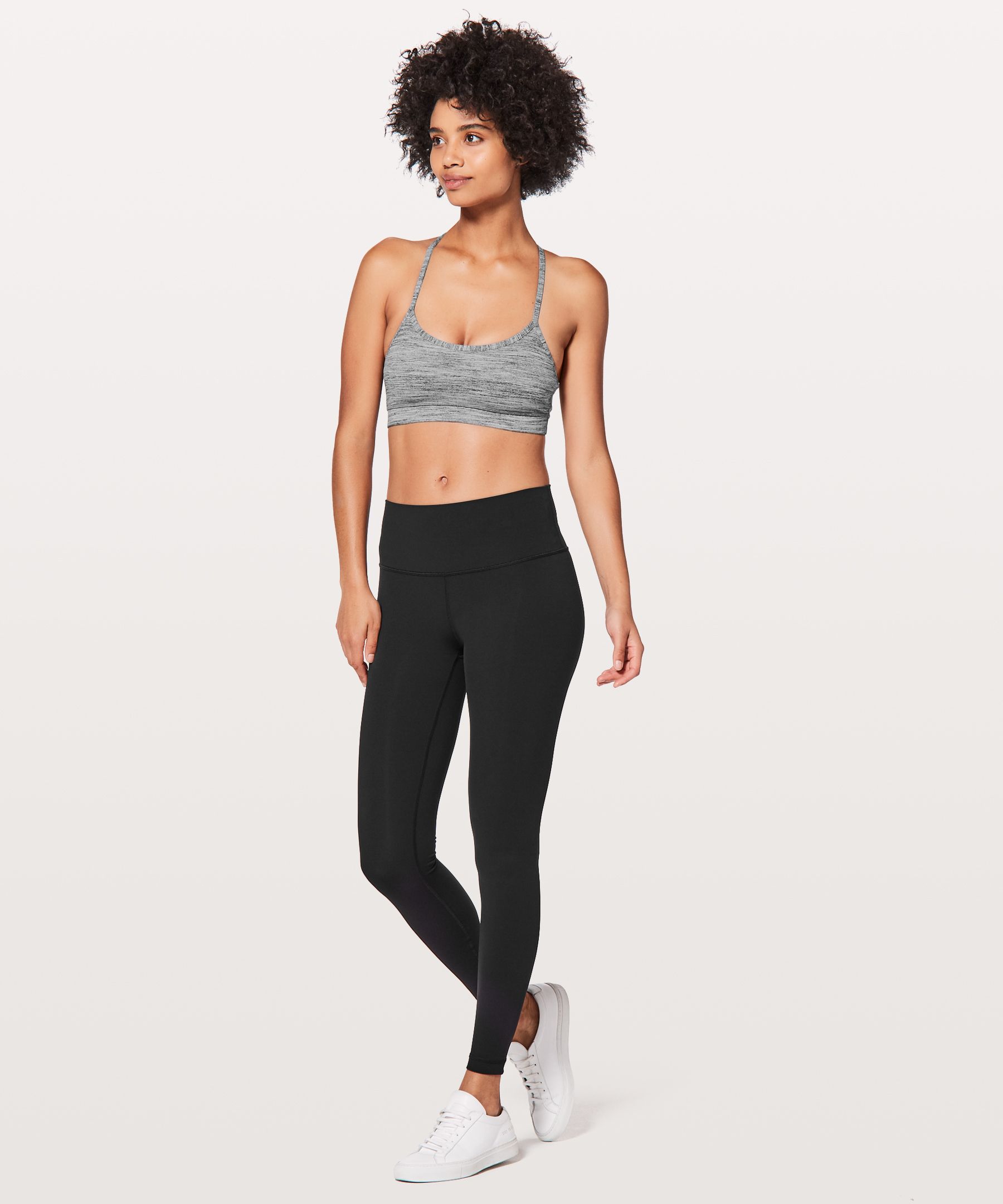 lululemon athletica, Intimates & Sleepwear, Lululemon Flow Y Bra Iv Black  See Measurements Guc