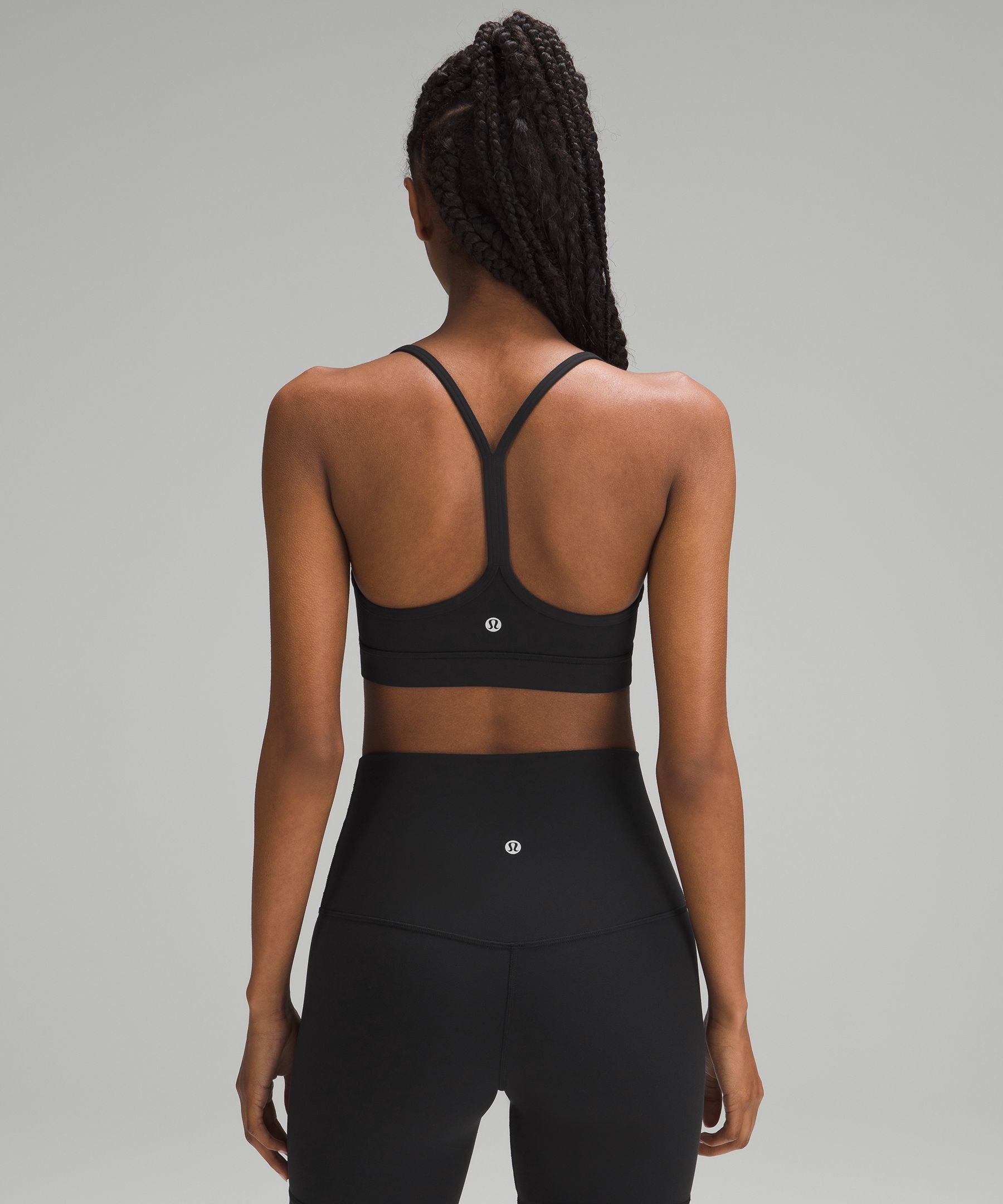 Lululemon Flow Y Bra Nulu *Light Support Black Size 14 - $30 (55% Off  Retail) - From Emma