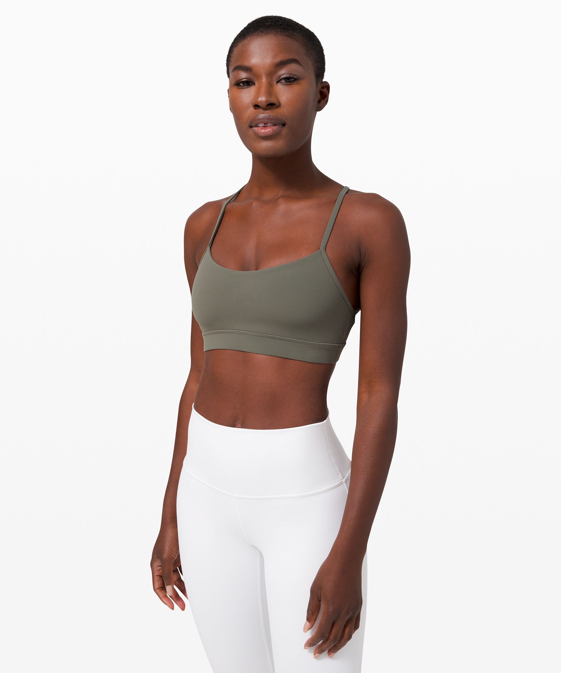 Lululemon Flow Y Nulu™ Bra Light Support, A-c Cups In Delicate