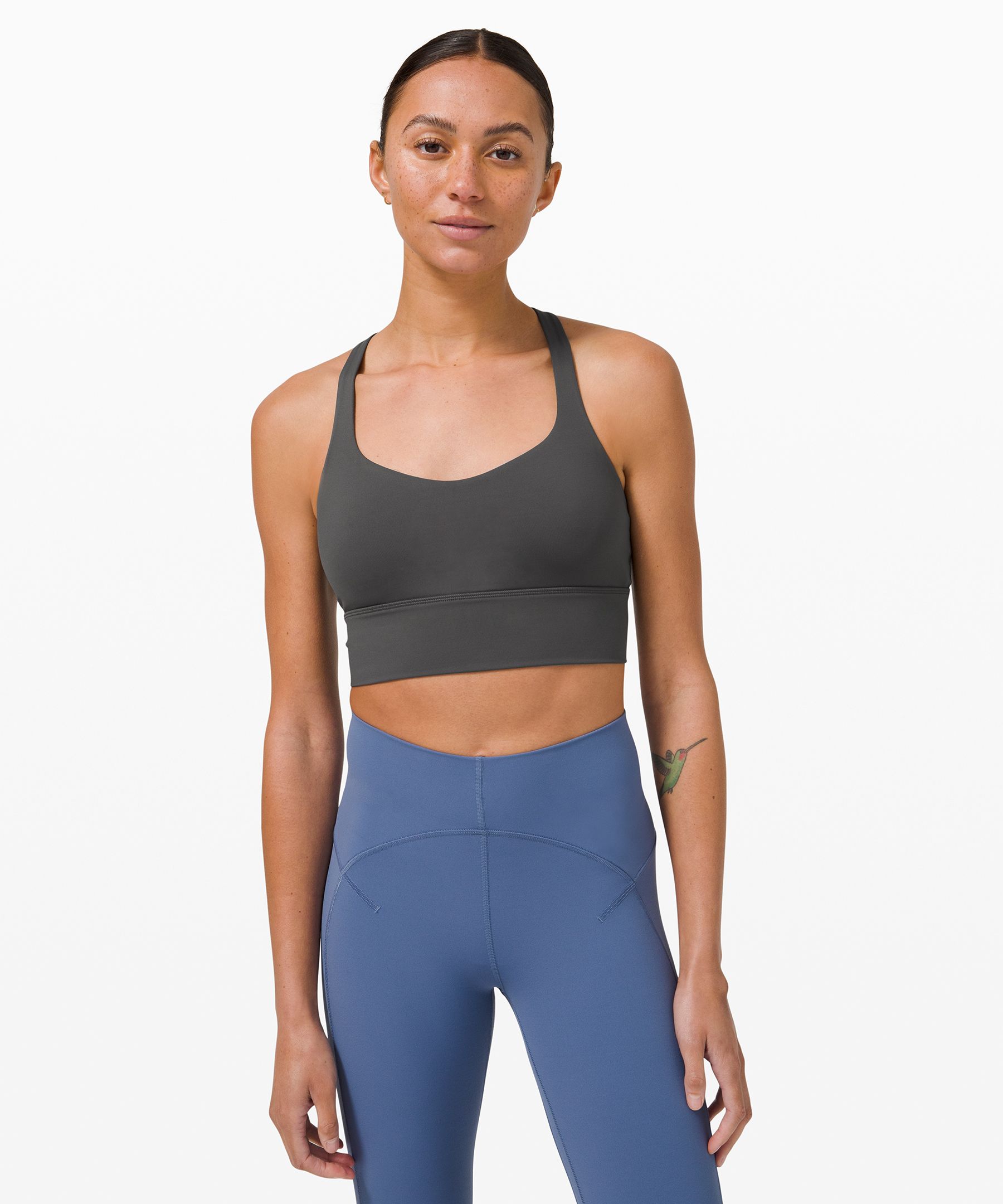 GUICO Yoga Pilates Cut Out Fitted Sports Bra