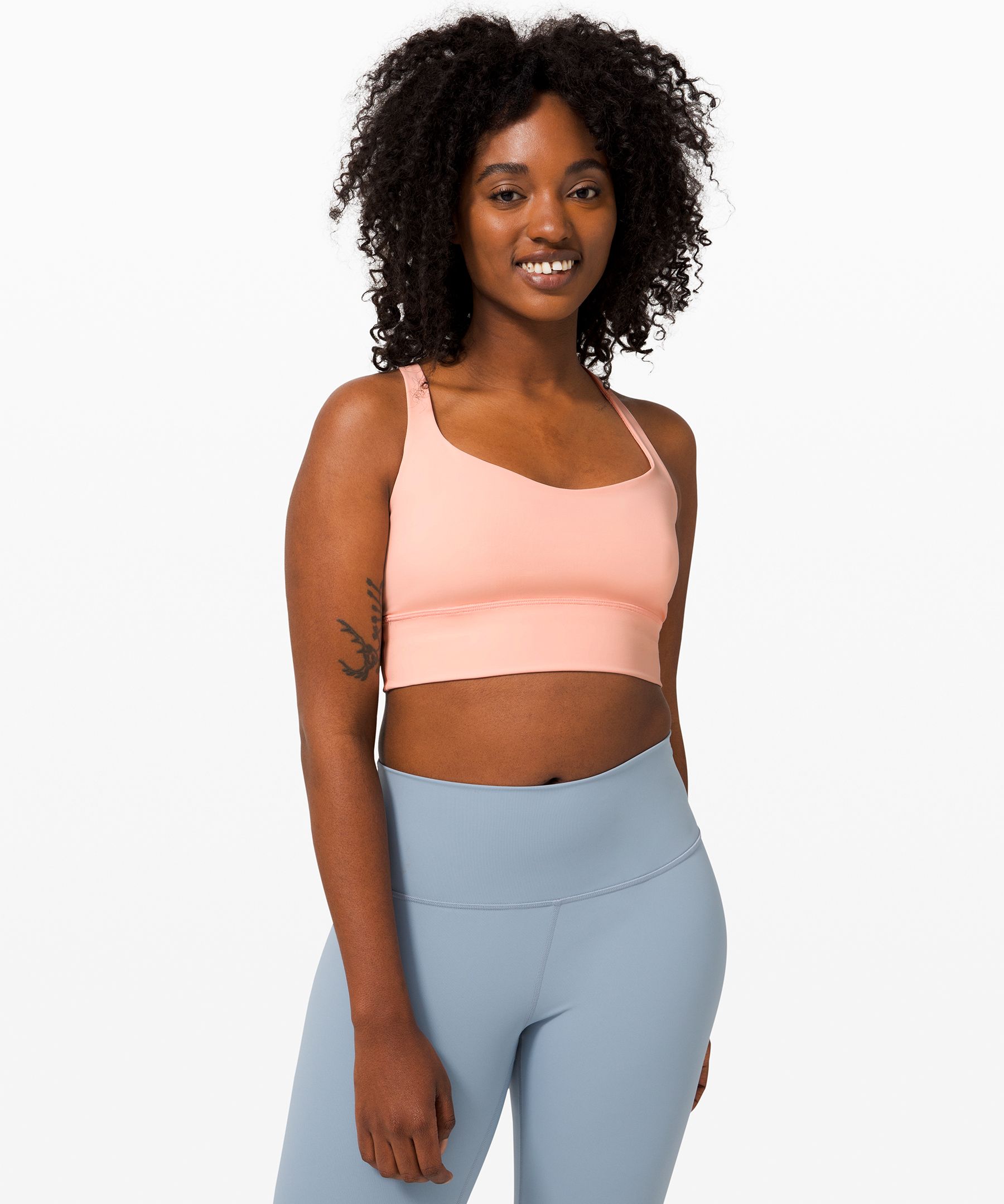 lululemon longline sports bra