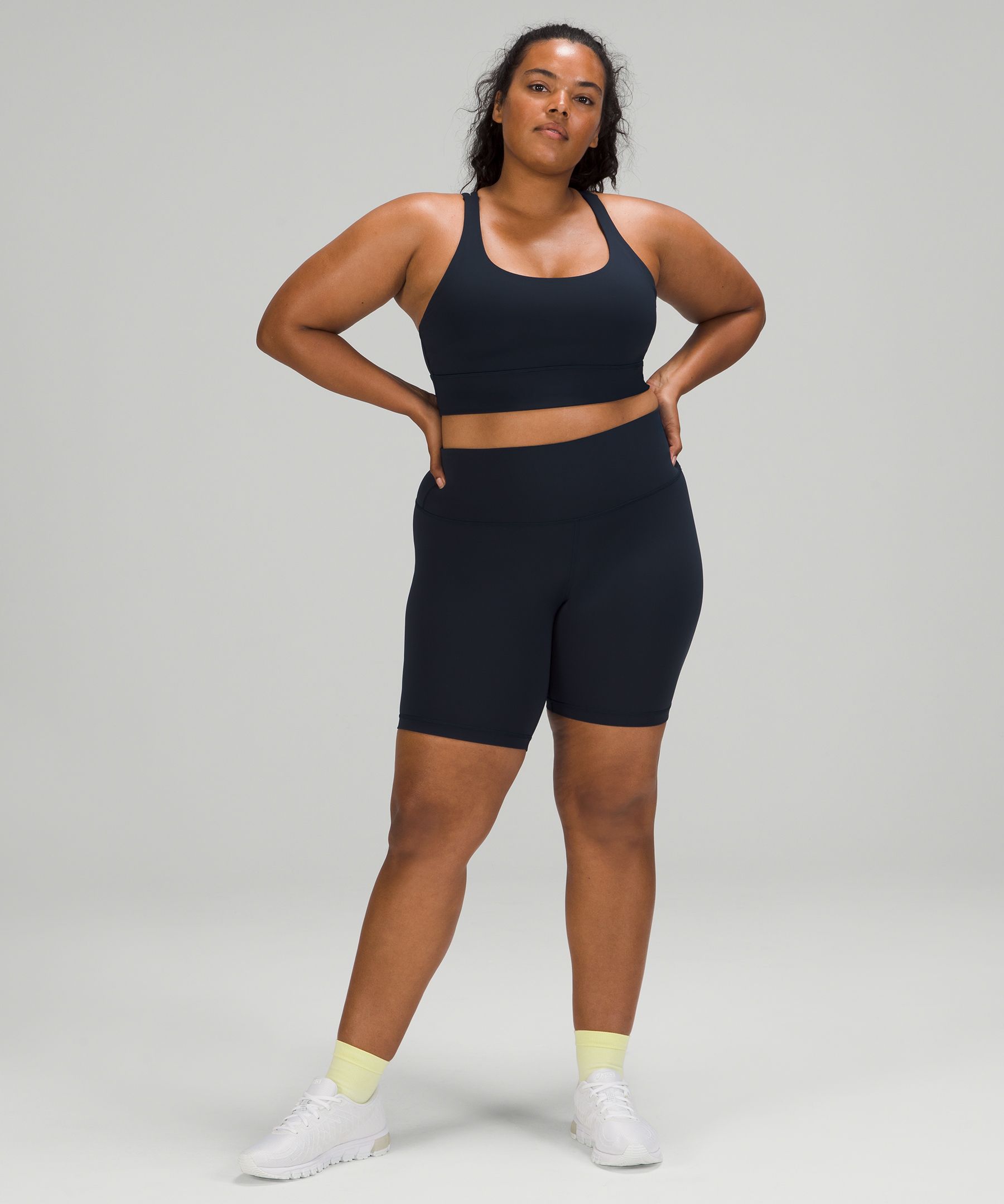 Longline Medium Impact Sports Bra curated on LTK