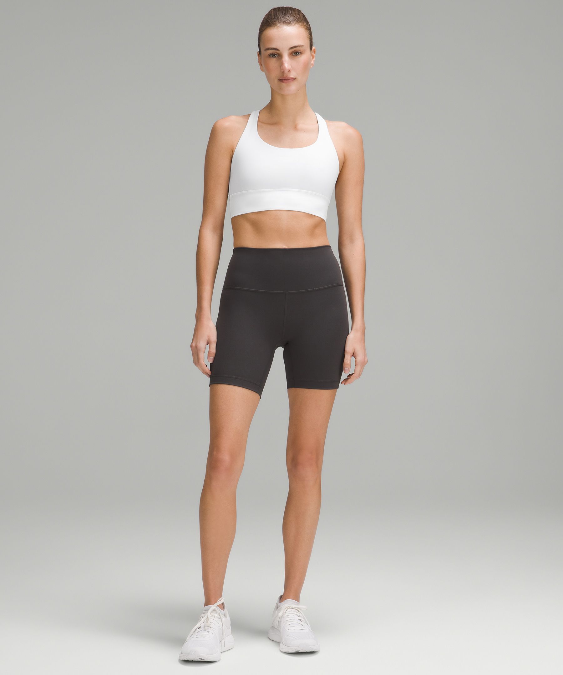 lululemon athletica, Intimates & Sleepwear, Lululemon Long Line Energy  Bra White