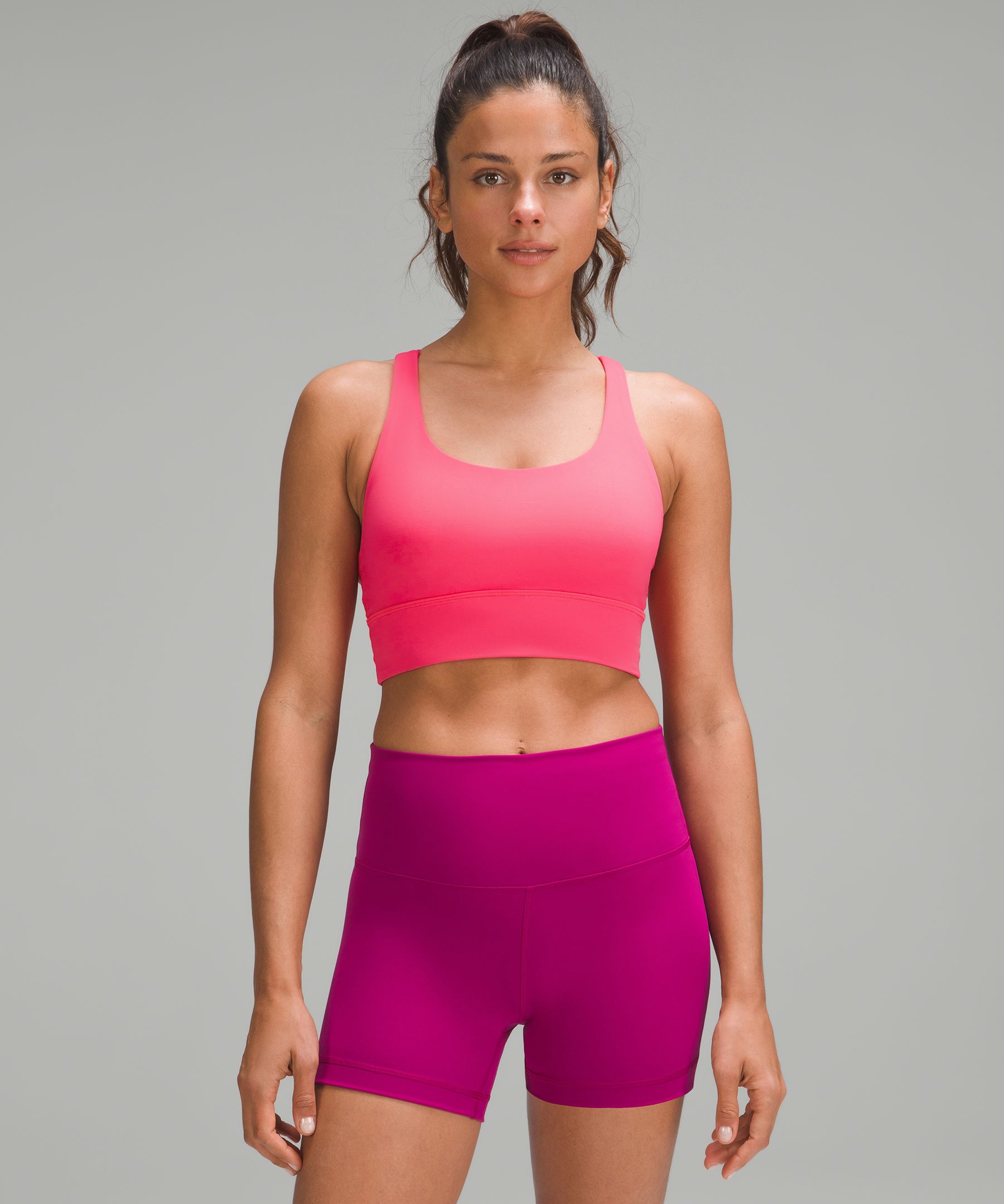 🍋NWT🍋LULULEMON🍋SIZE 8🍋 ENERGY SPORTS BRA🍋PINK LYCHEE🍋SOLD