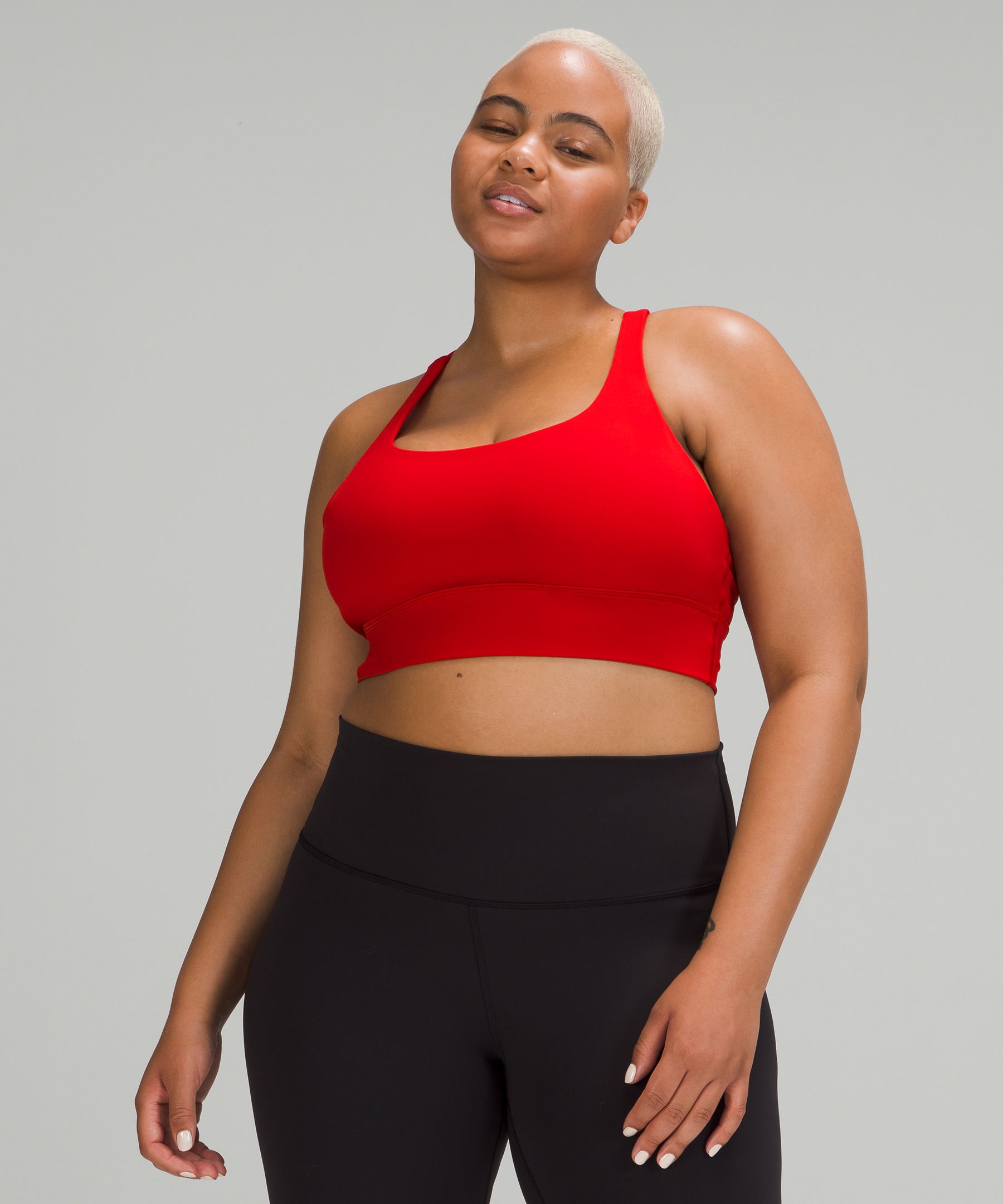 red lululemon bra