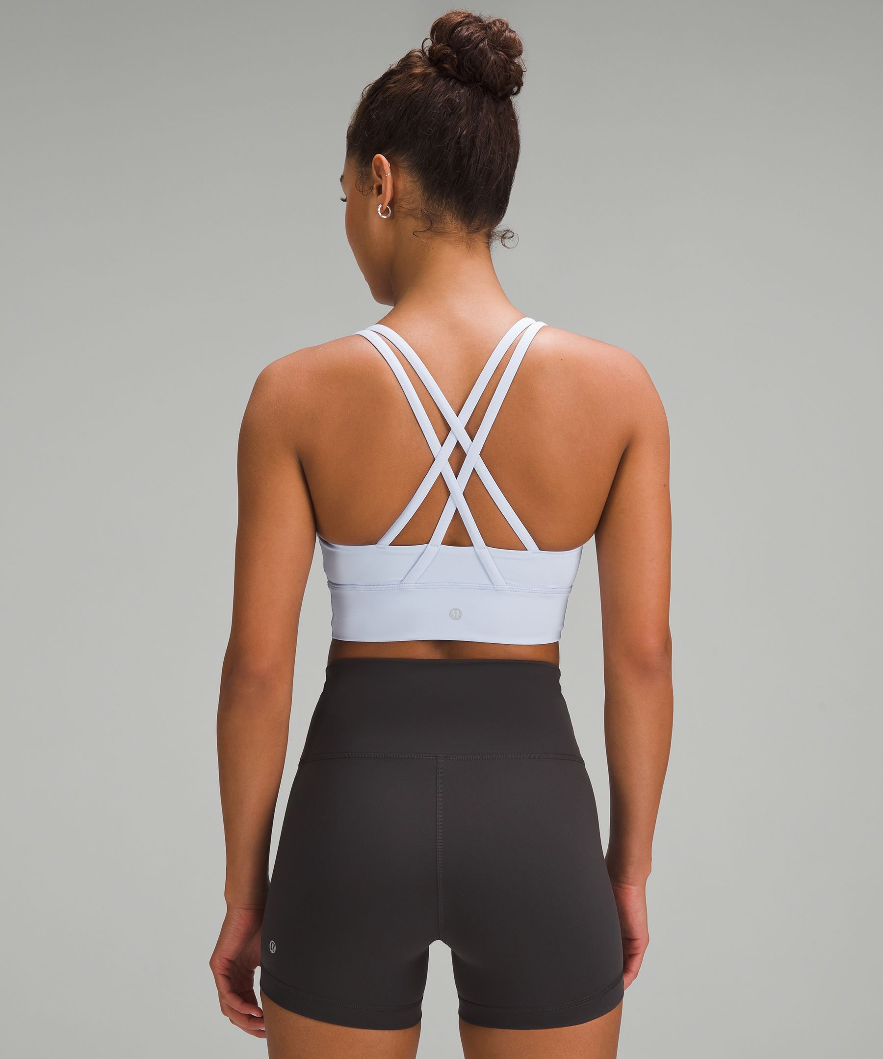 Lululemon Energy High-Neck Longline Ribbed Luxtreme Bra Medium Support, B-D  Cups - ShopStyle