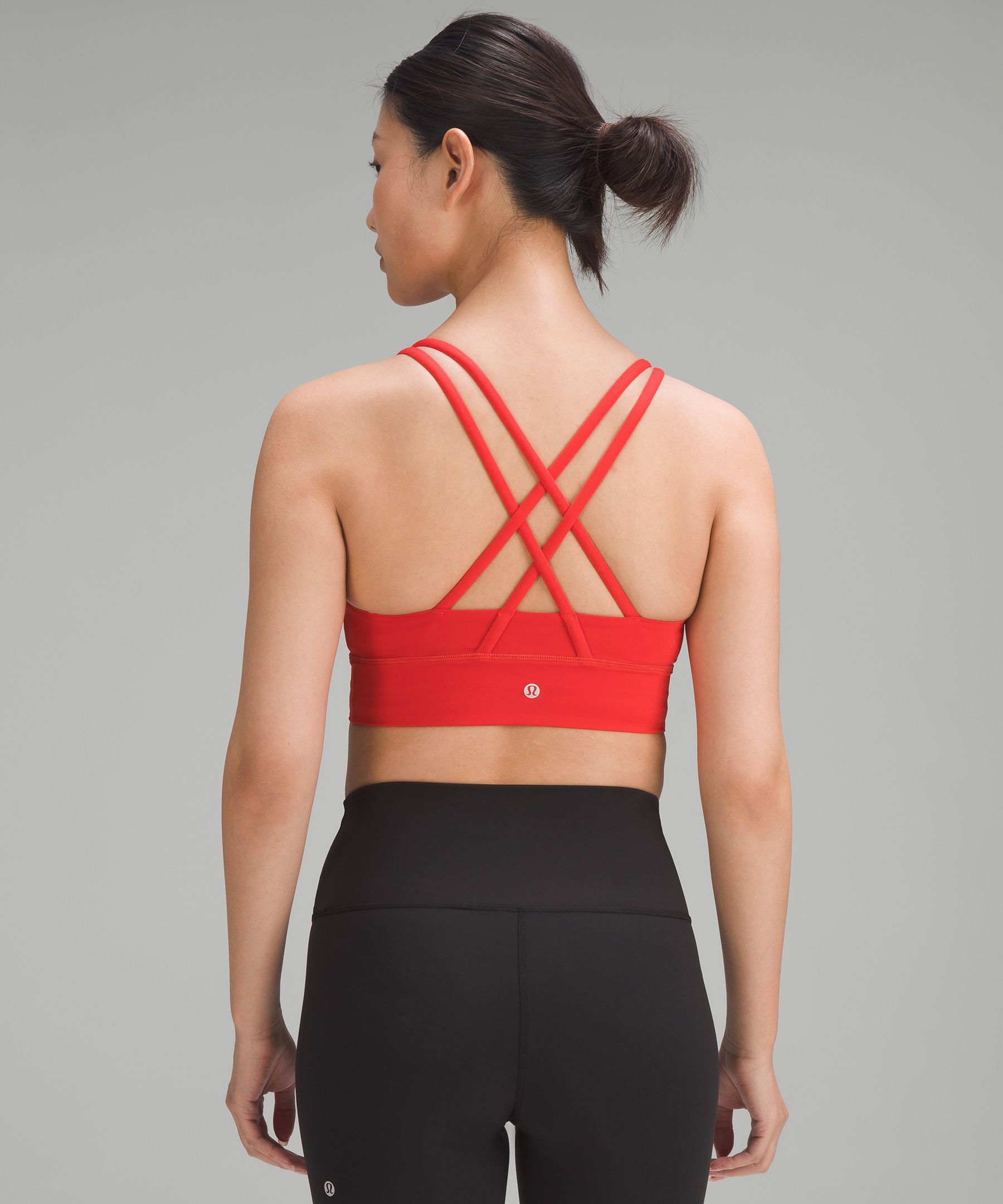 Lululemon New Yoga Sports bra Lycra Tecido De Sexy Costas Soutien
