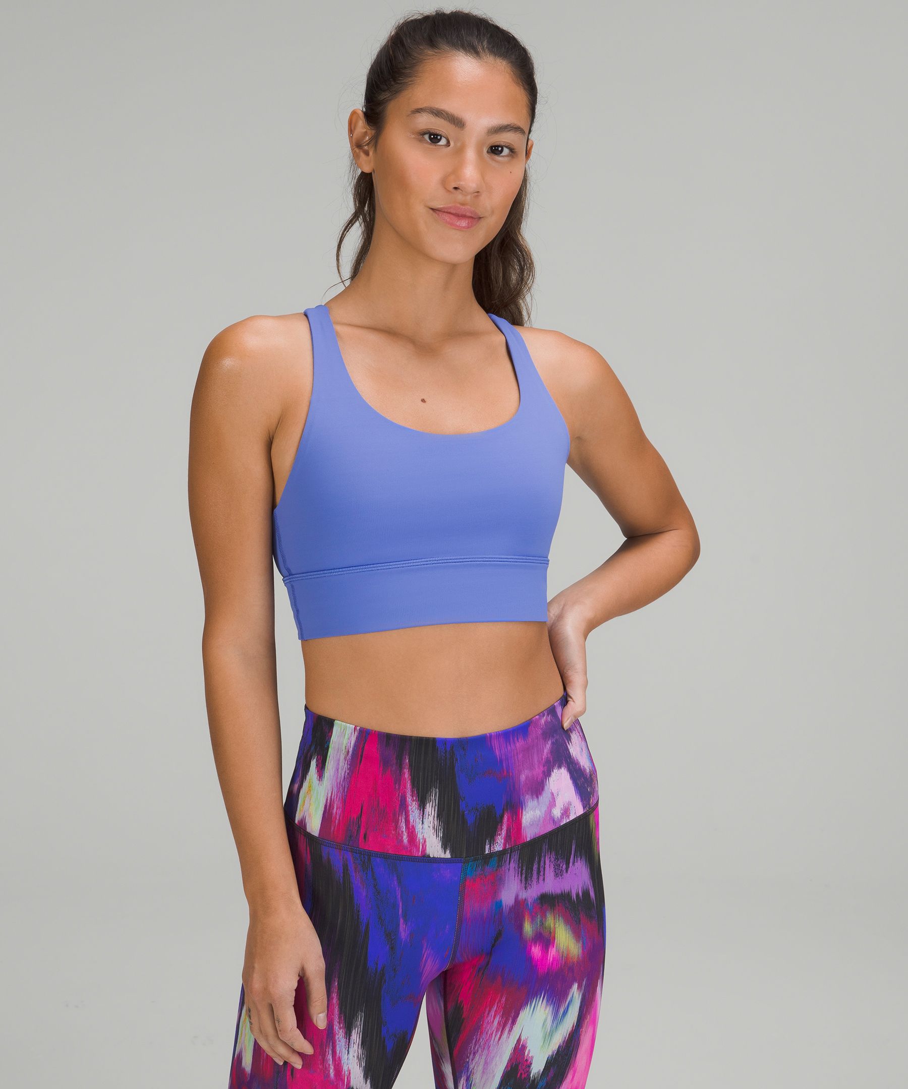 Lululemon + Energy Longline Bra Medium Support, B–D Cups