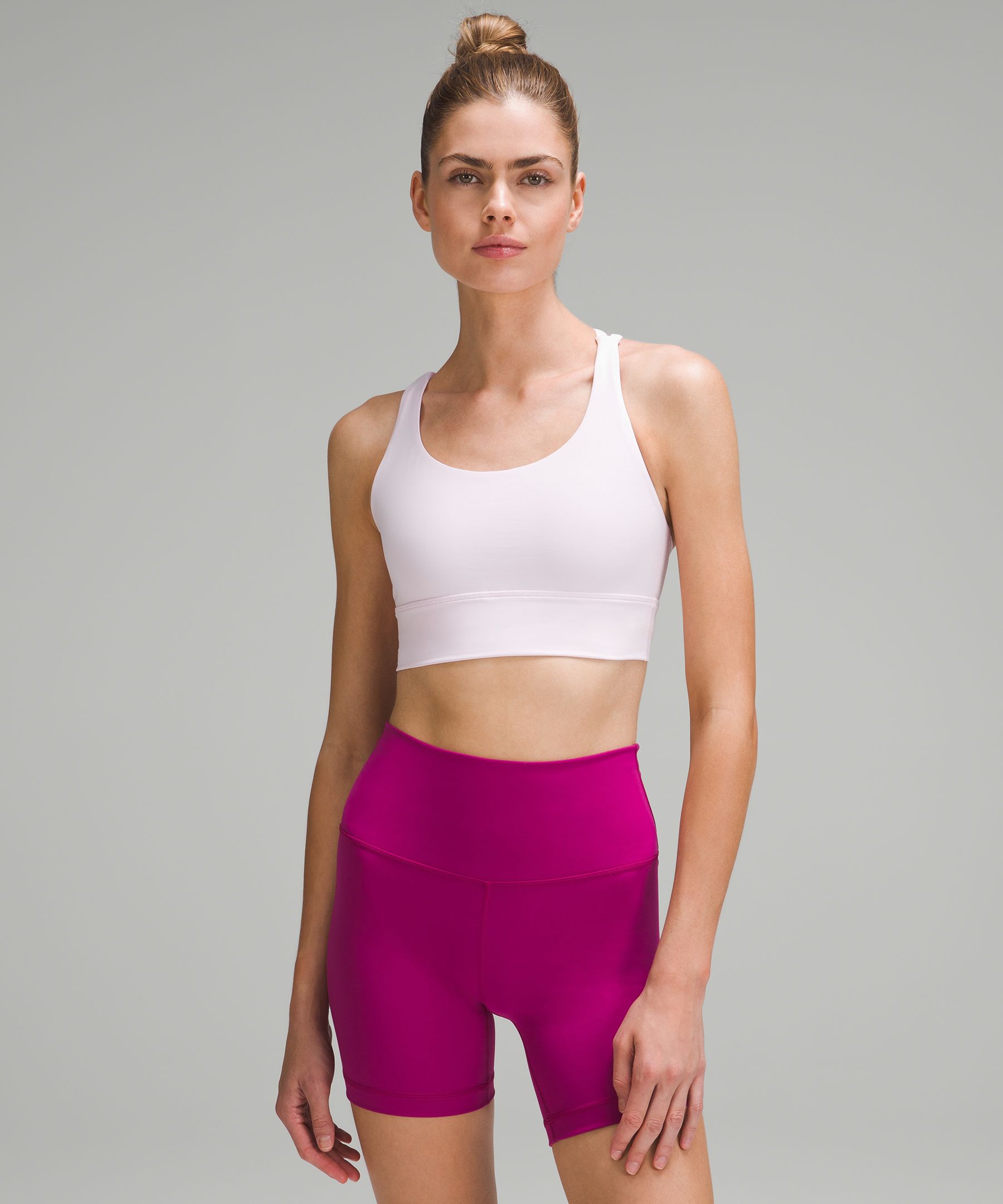 lululemon Women's Energy Longline Bra - Medium Support, B-D Cups - sports  bra