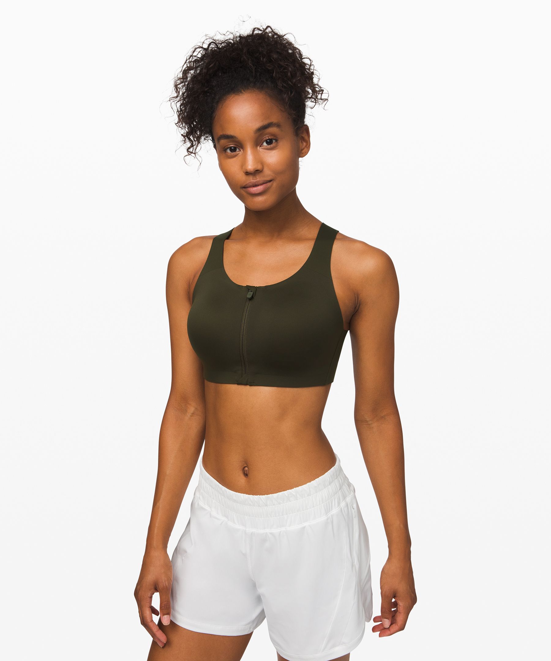 Lululemon Enlite Bra Zip Front *High Support, A–E Cups - Static