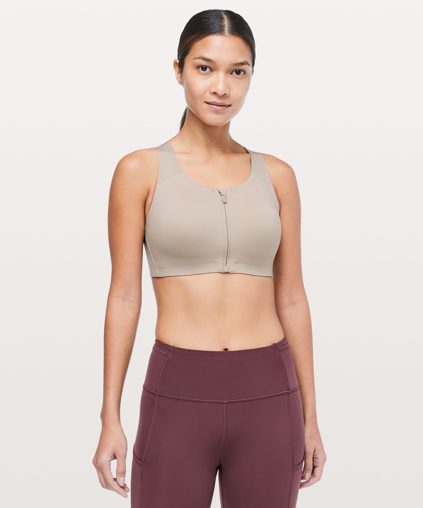 lululemon front closure sports bra