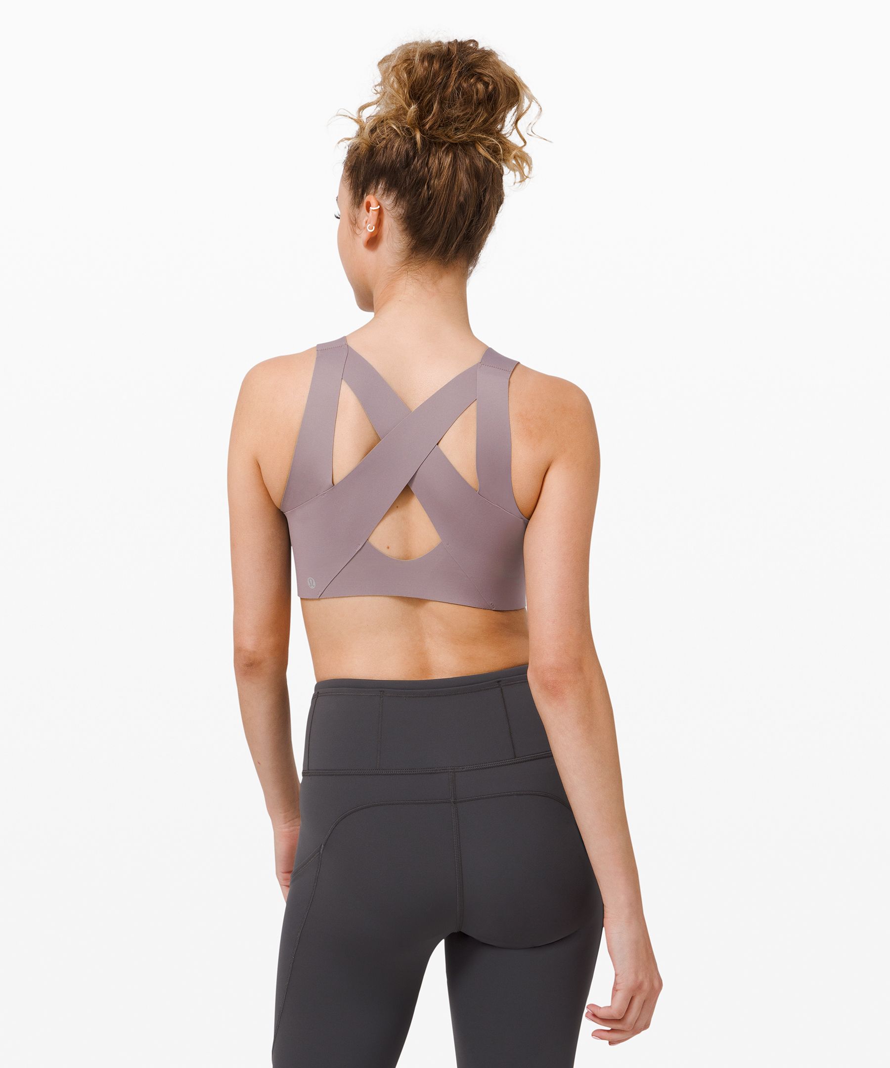 Lululemon Enlite Bra Zip Front *High Support, A–E Cups - Spiced