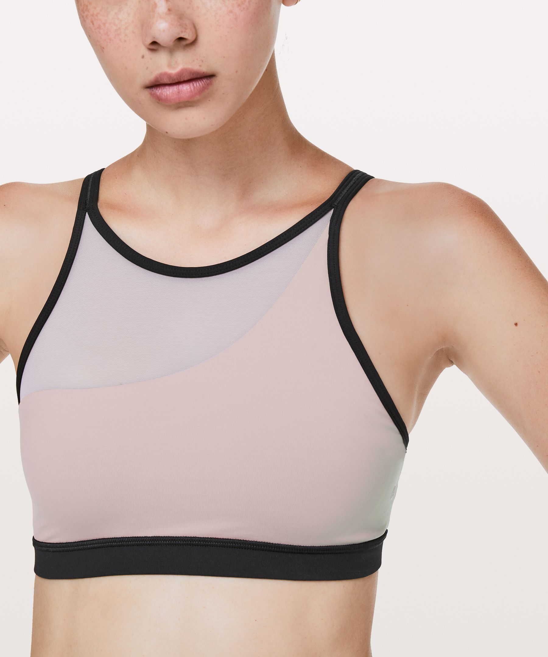 lululemon - This asymmetrical bra with a high neckline will have the whole  studio talking–meet the Forget The Rest Bra