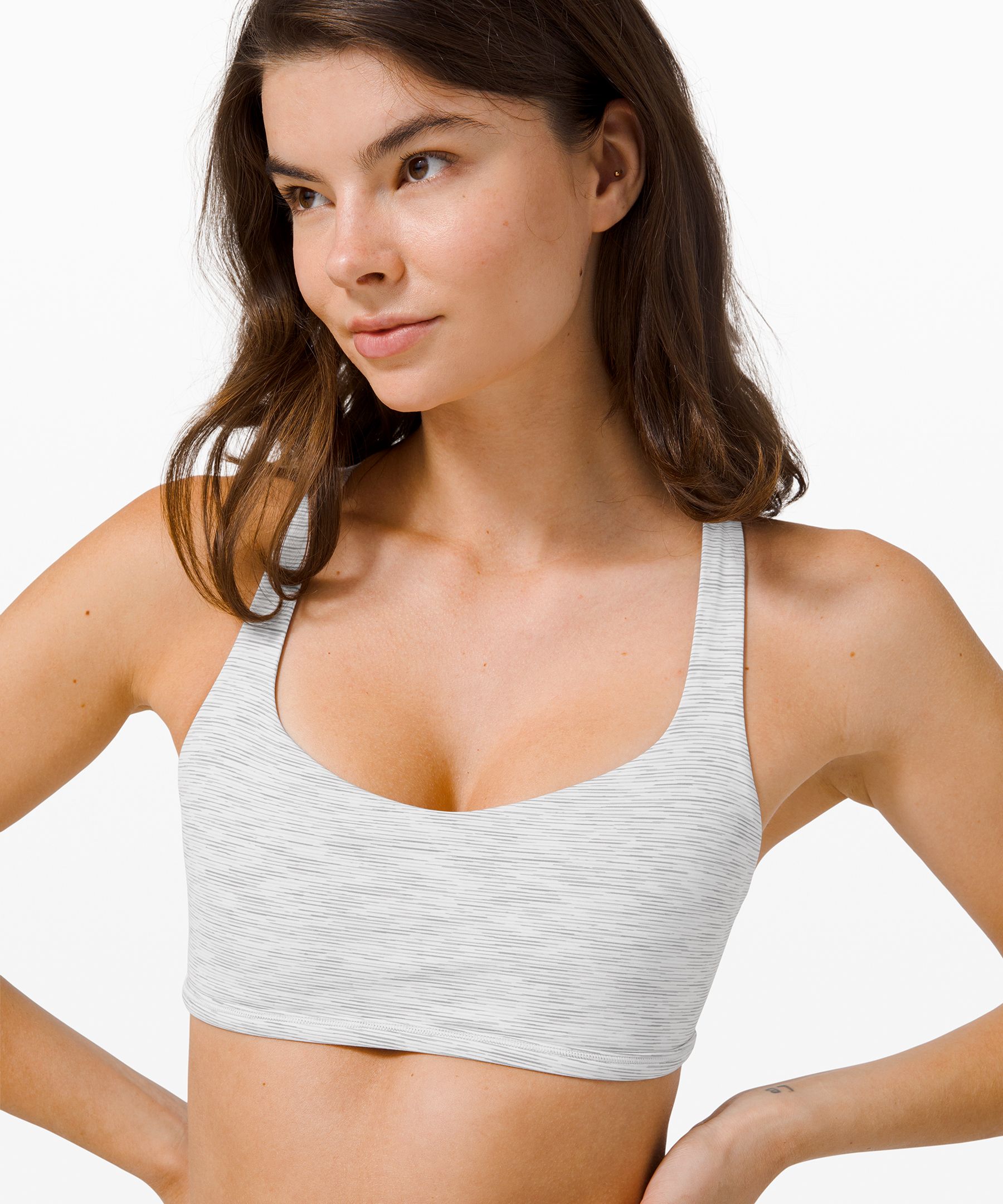 Lululemon Free To Be Bra*light Support, A/b Cup Online Only In White