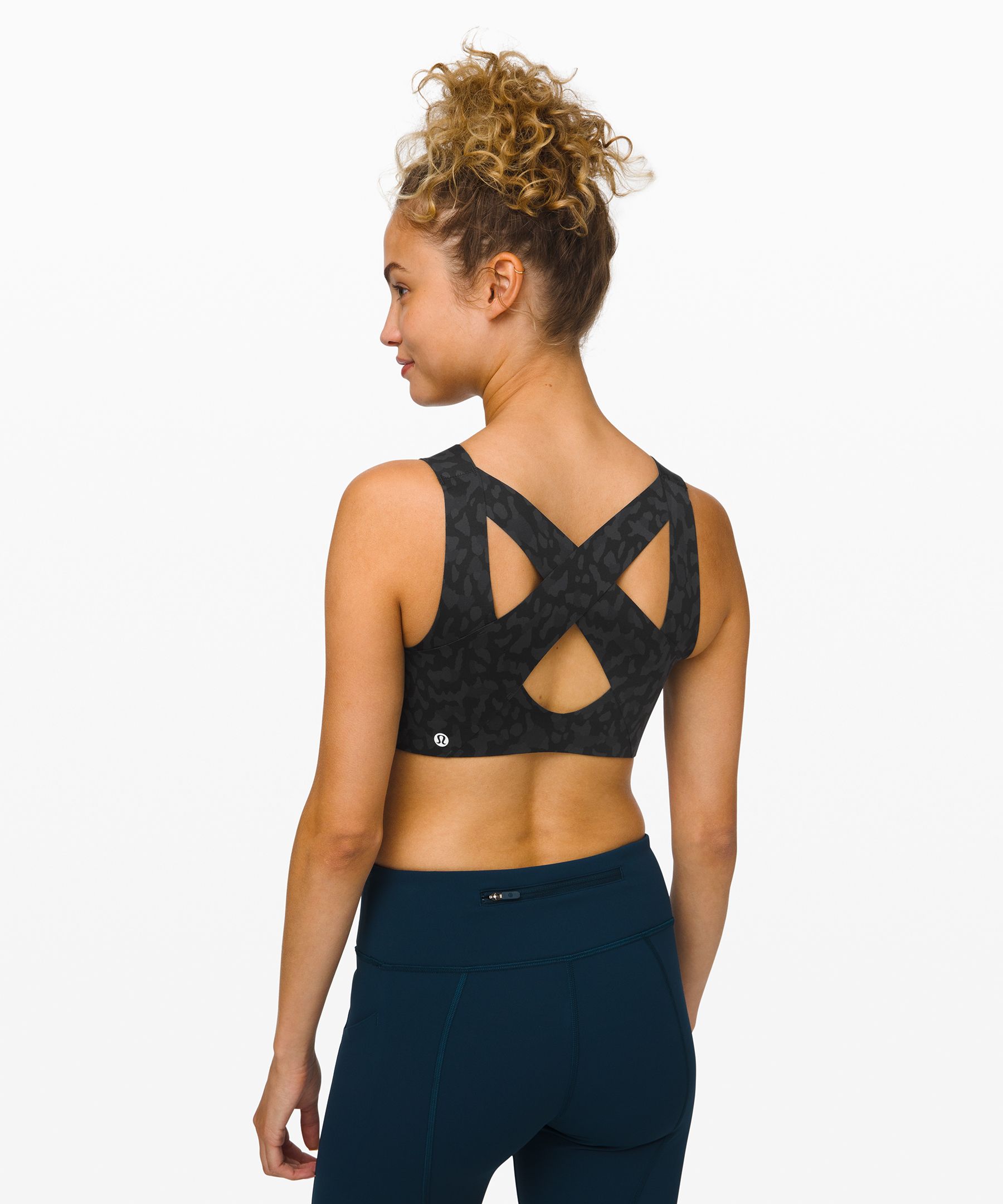 lululemon front closure sports bra