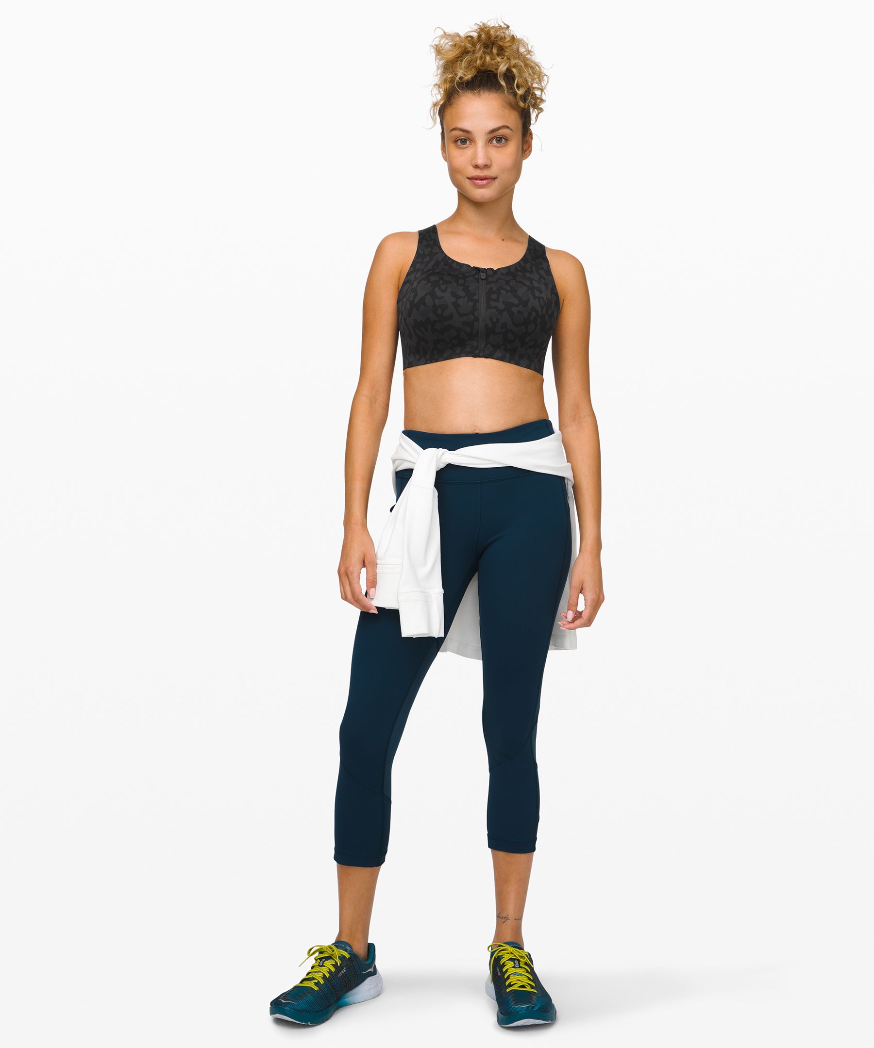 Lululemon Enlite Front-Zip Bra High Support, A–DDD(E) Cups Sports Bra, 女裝,  運動服裝- Carousell