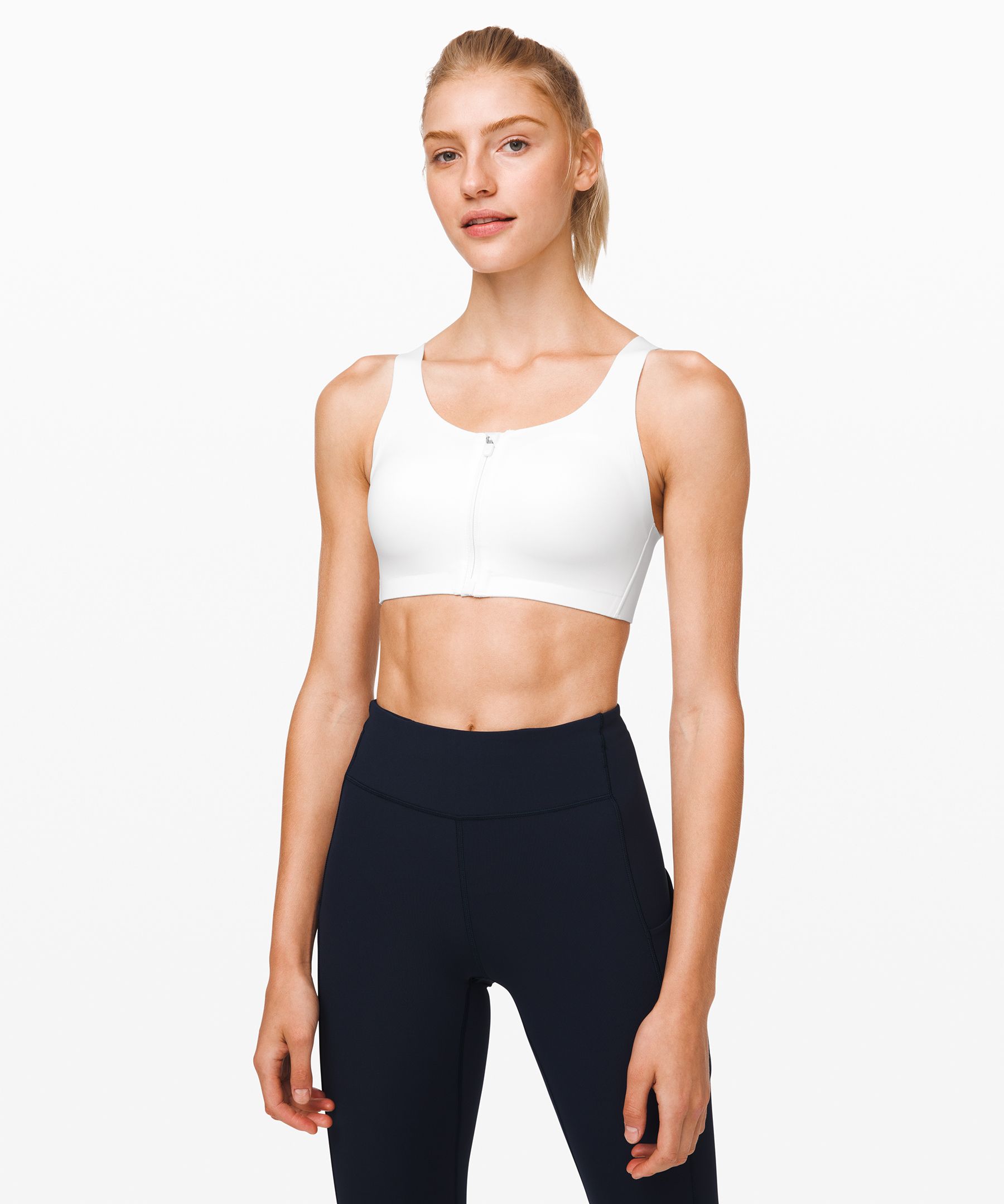 lululemon front closure sports bra