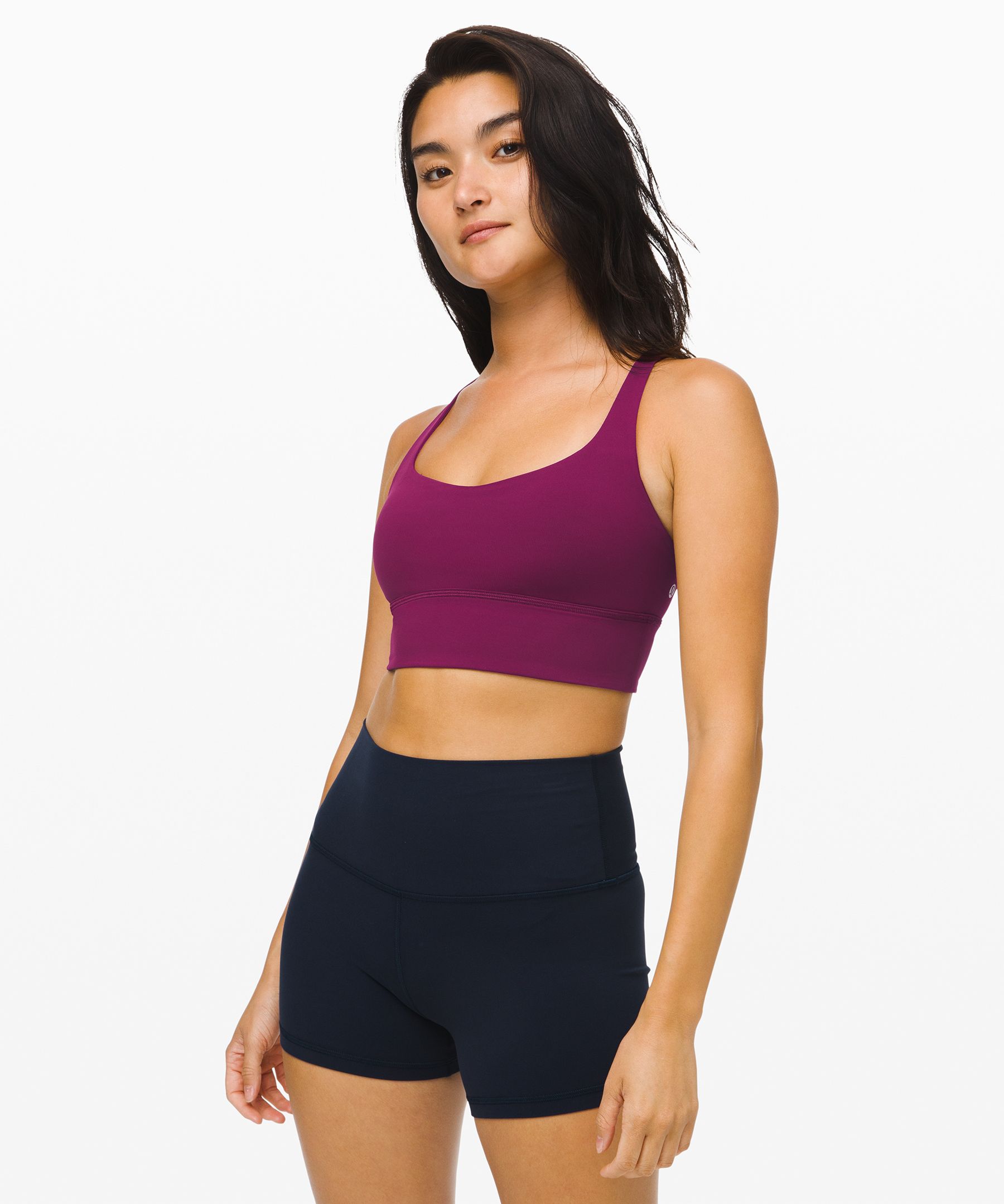 Lululemon Free To Be Bra *wild Long Line In Marvel