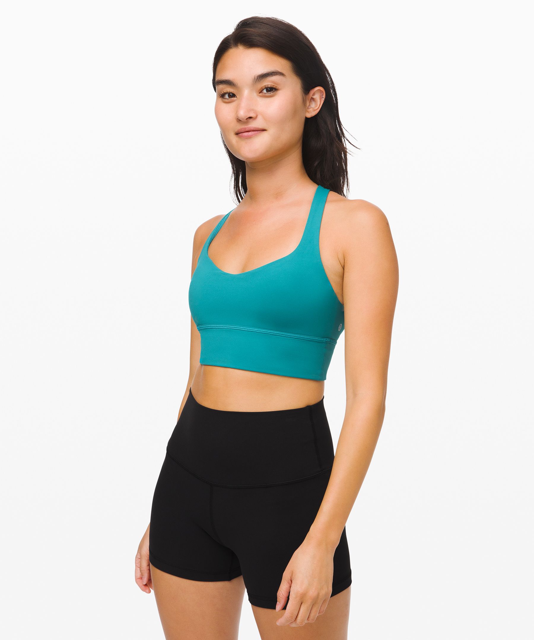 Lululemon Free To Be Bra (wild) In Royal Emerald