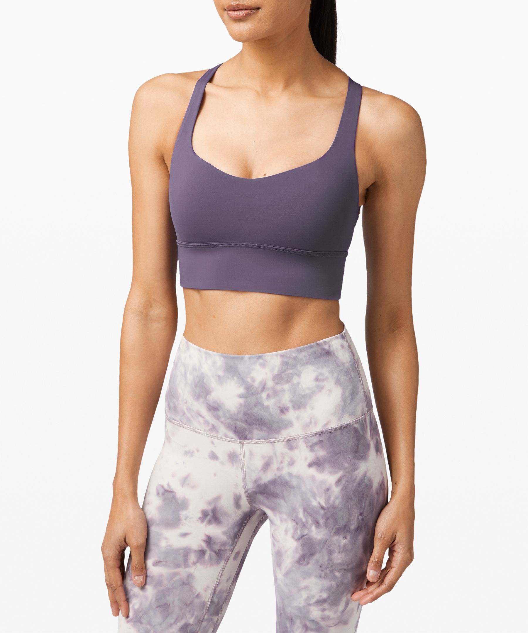 Lululemon Free to Be Longline Bra - Wild *Light Support, A/B Cup -  Pistachio - lulu fanatics