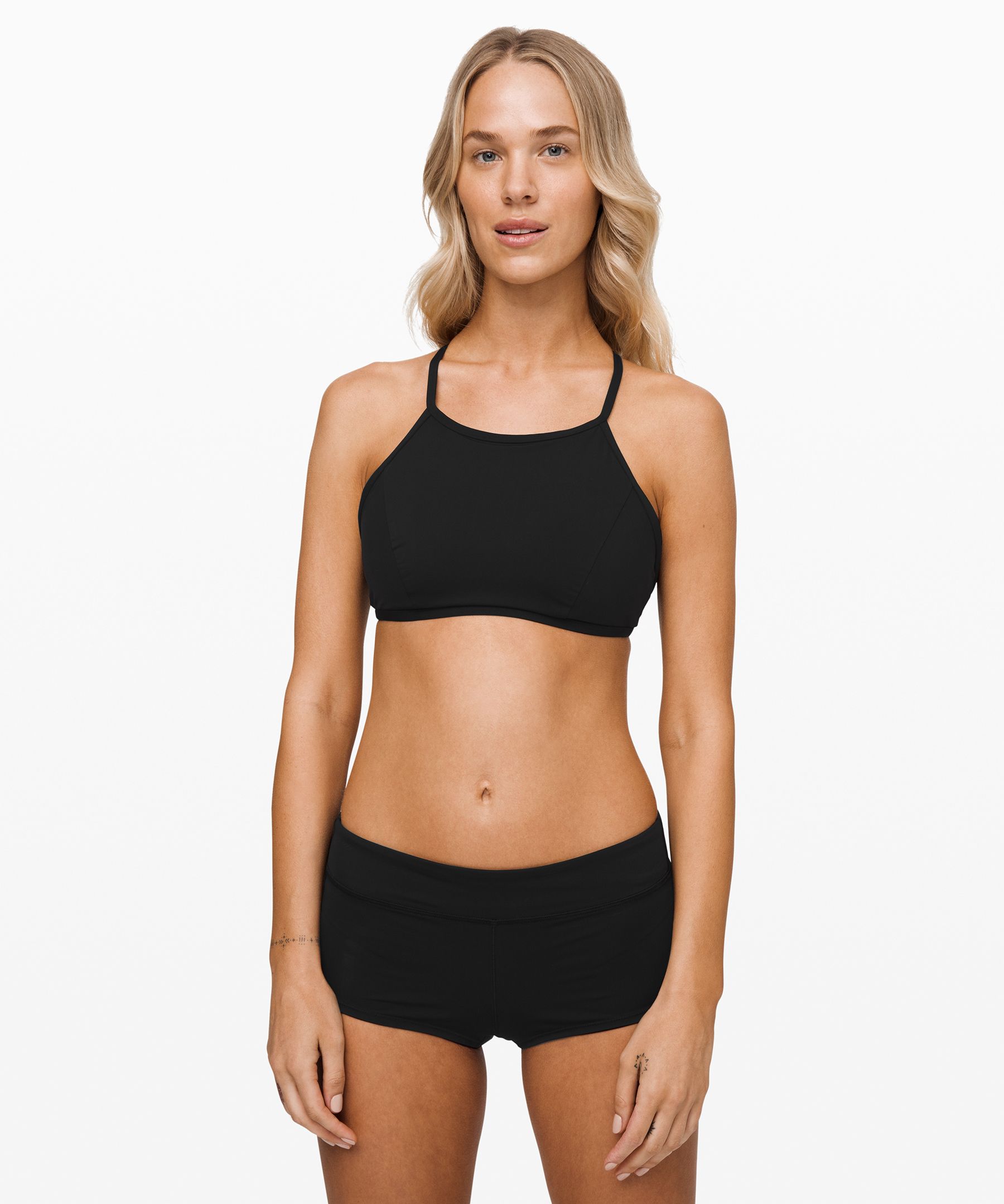 Lululemon See The Sea Swim Top In Black