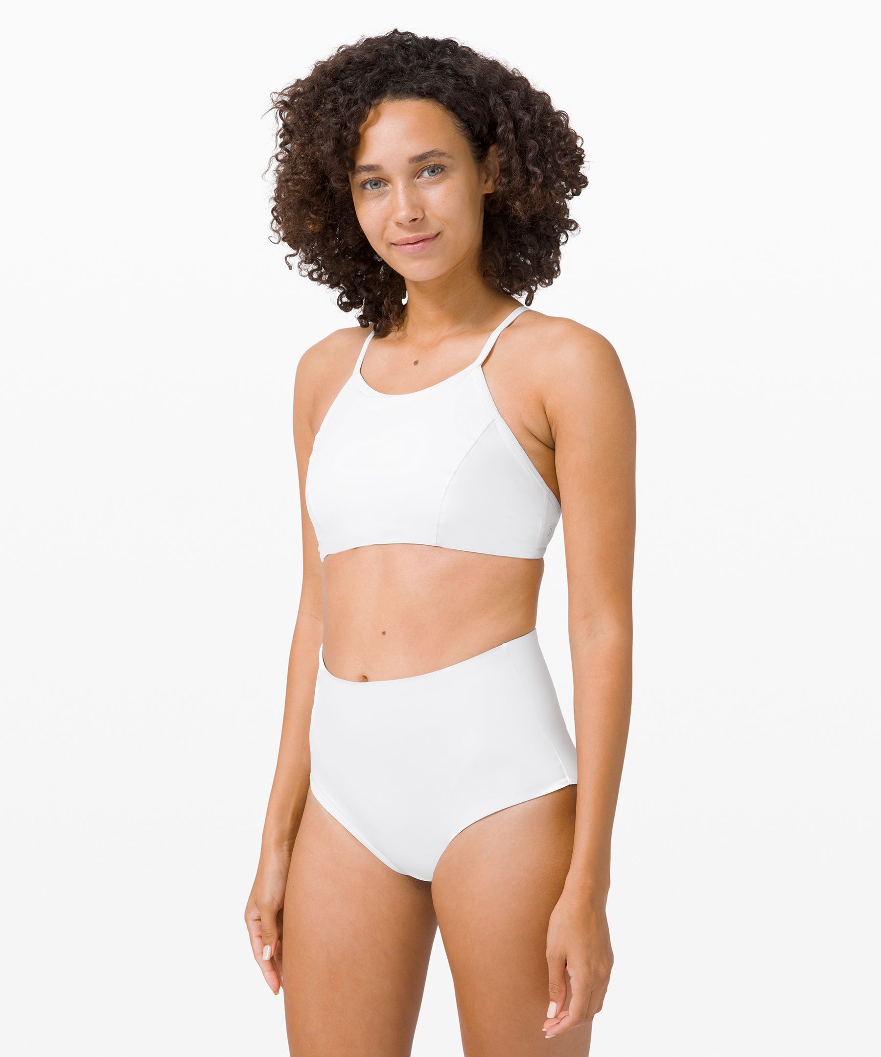 Lululemon See The Sea Swim Top In White