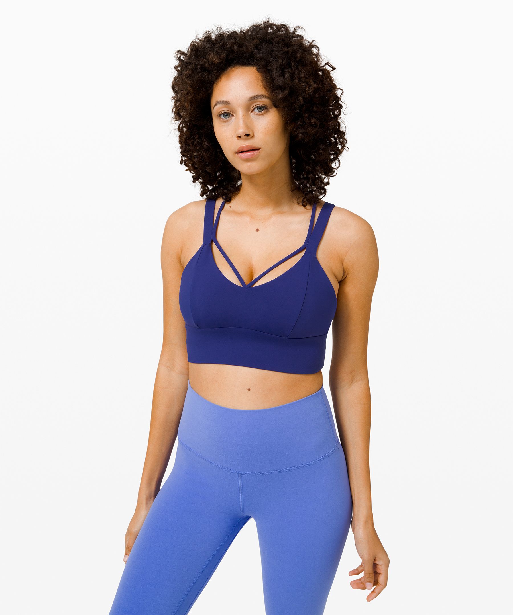 Lululemon Pushing Limits Bra *Light Support, A/B Cup - Carbon Dust - lulu  fanatics