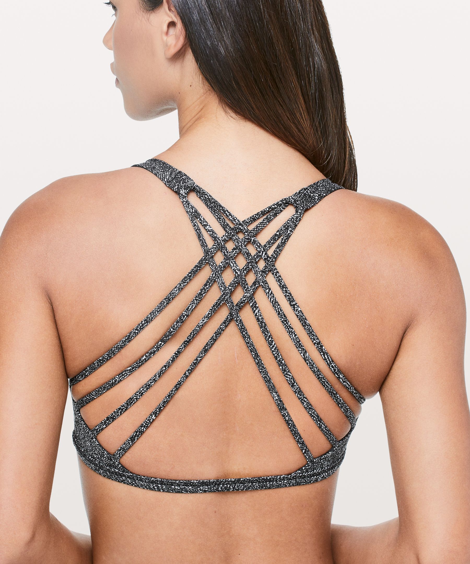 Feathered Jacquard Black White