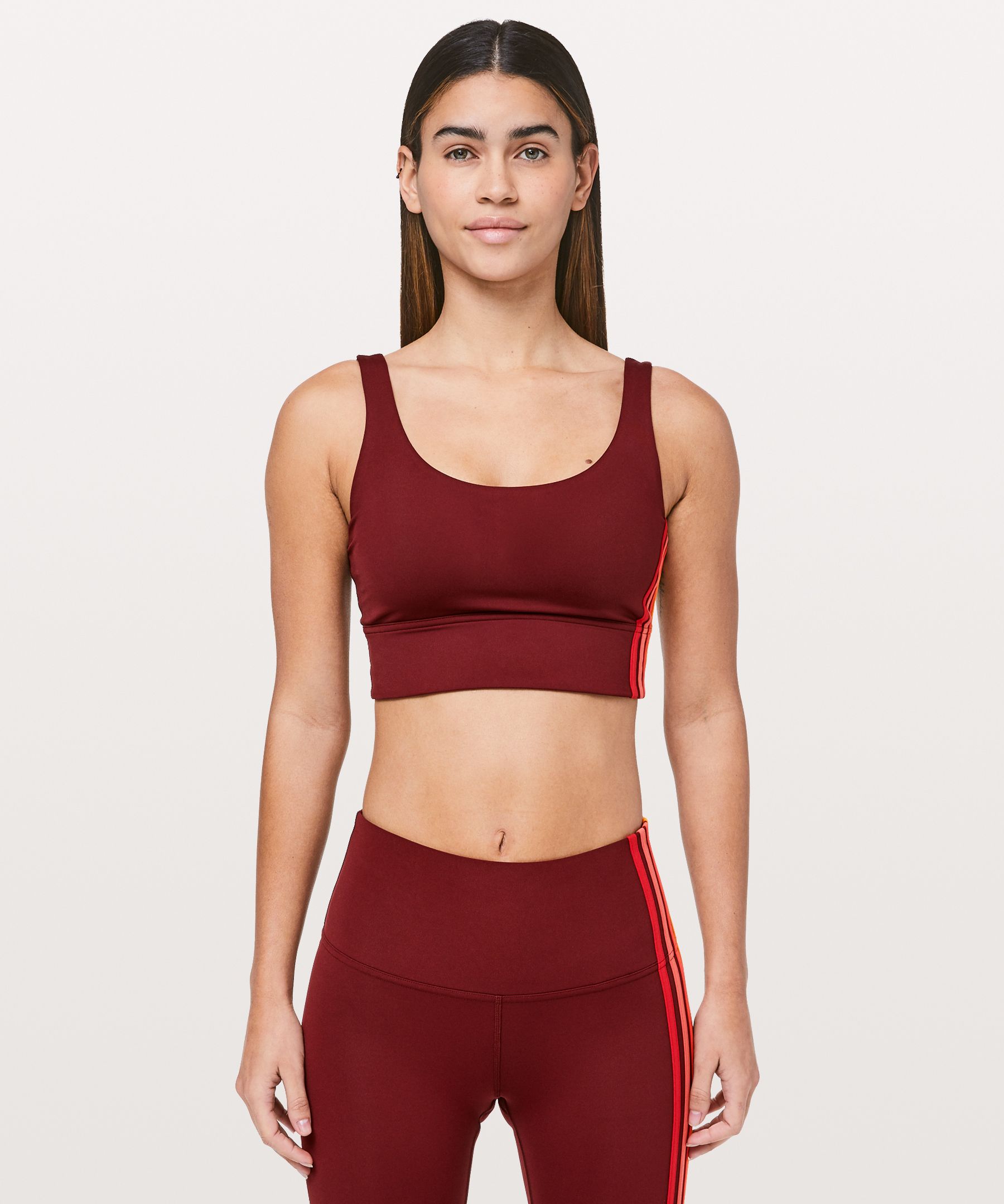 ladies padded sports bra