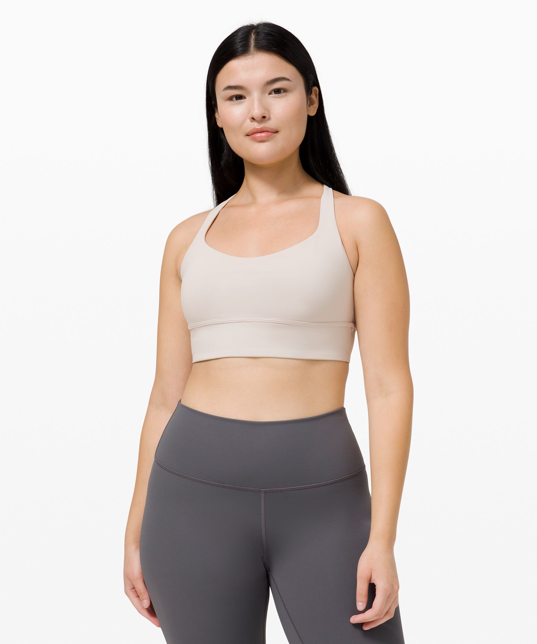Lululemon Wild Light Support, A/b Cup In Chrome